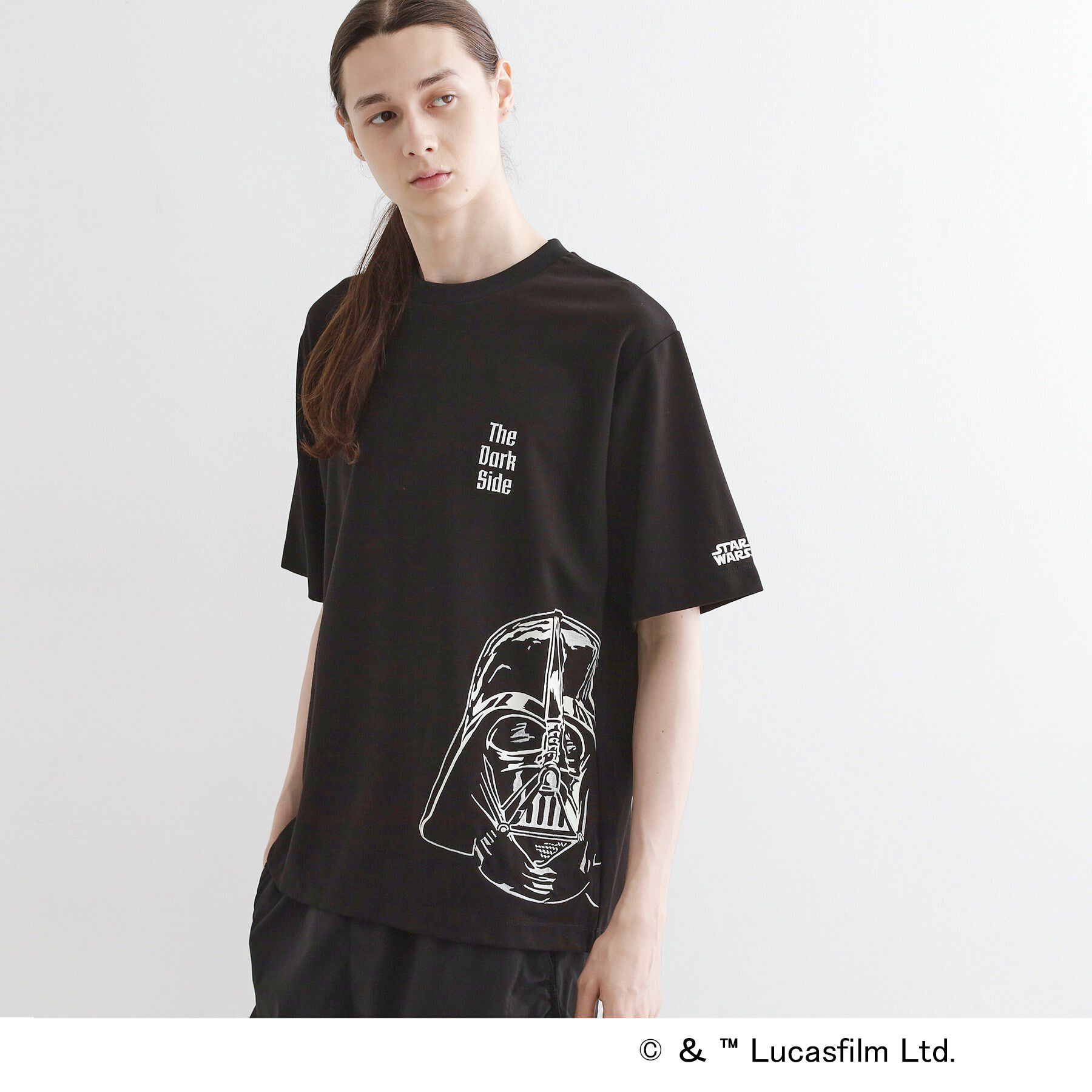tk.TAKEO KIKUCHI「【STAR WARS】Capsule Collection ポンチTシャツ」|Tシャツ・カットソー|ブラック(019)