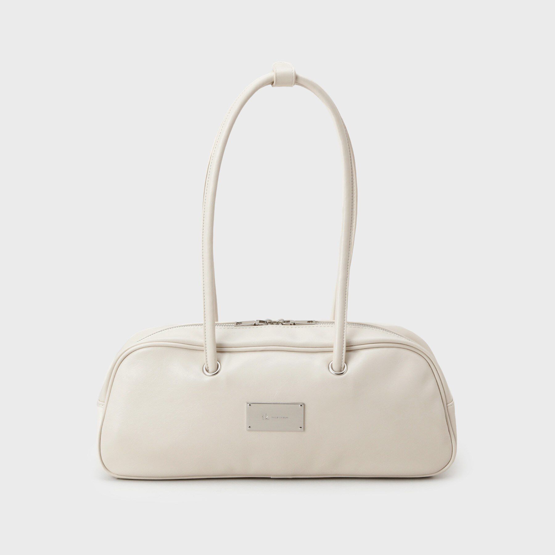 tk.TAKEO KIKUCHI「スリムボストンバッグ」|ボストンバッグ|アイボリー(004)