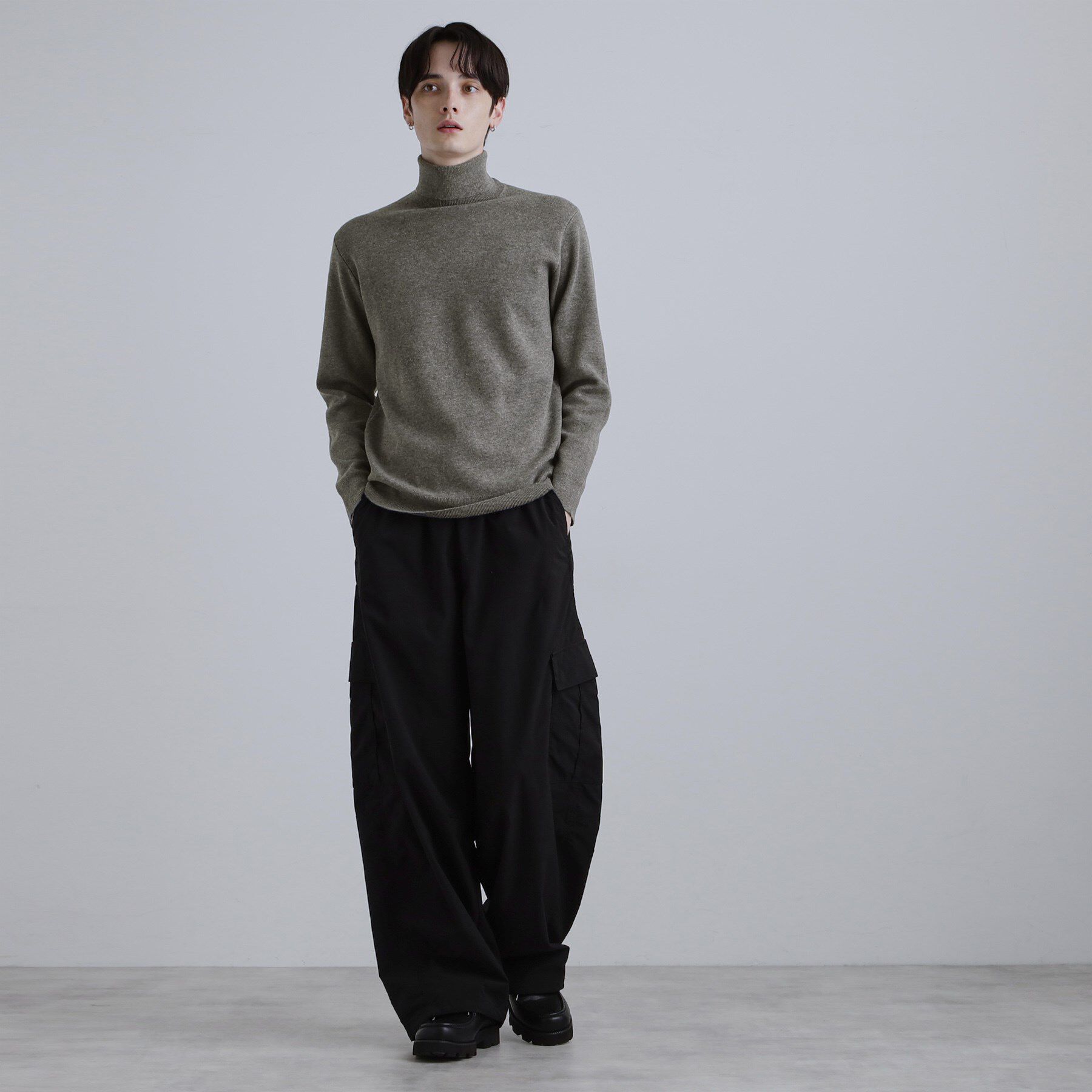 tk.TAKEO KIKUCHI「ミラノリブタートルネックニット」|ニット・セーター|