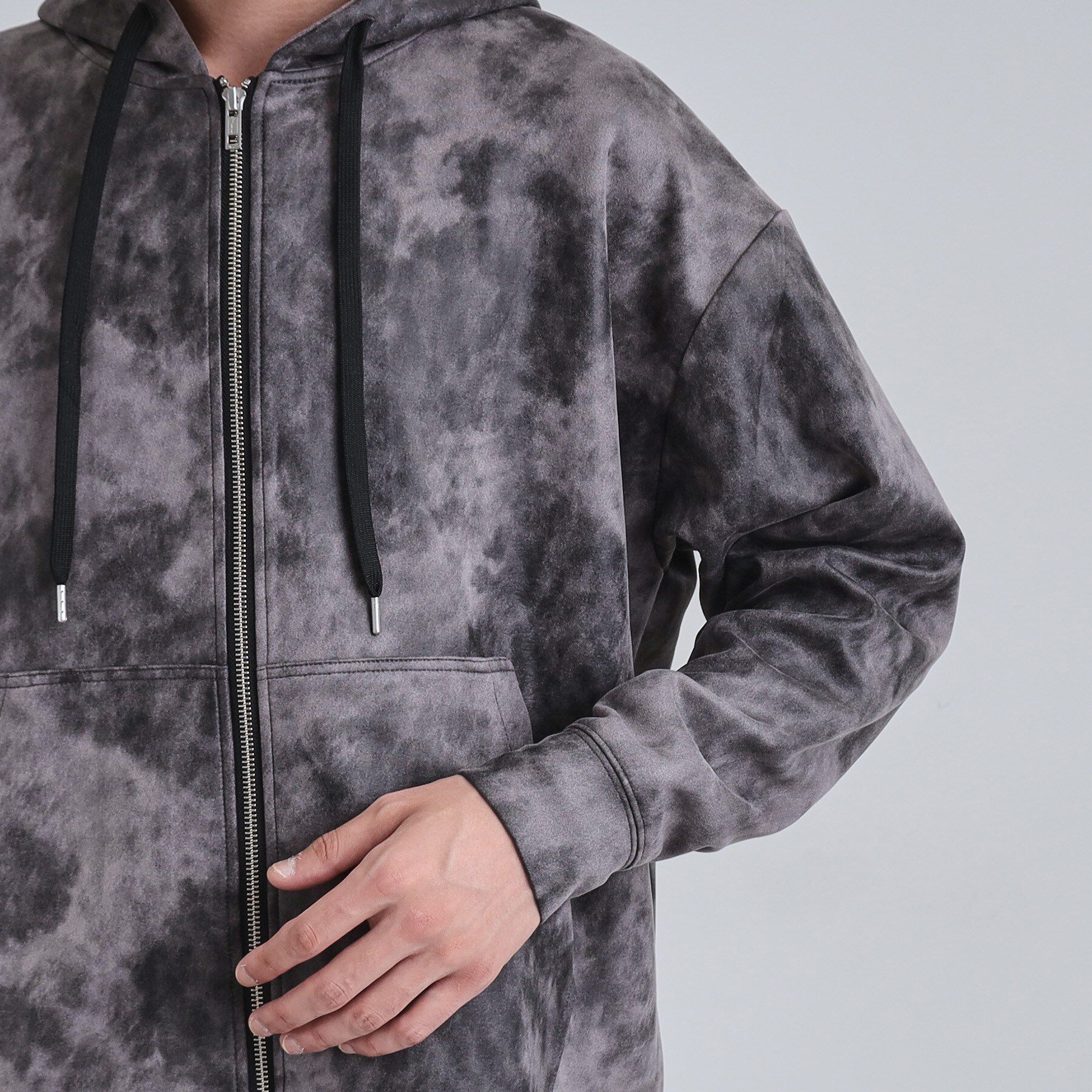 tk.TAKEO KIKUCHI「ヴィンテージライクプリント ジップパーカー」|パーカー|