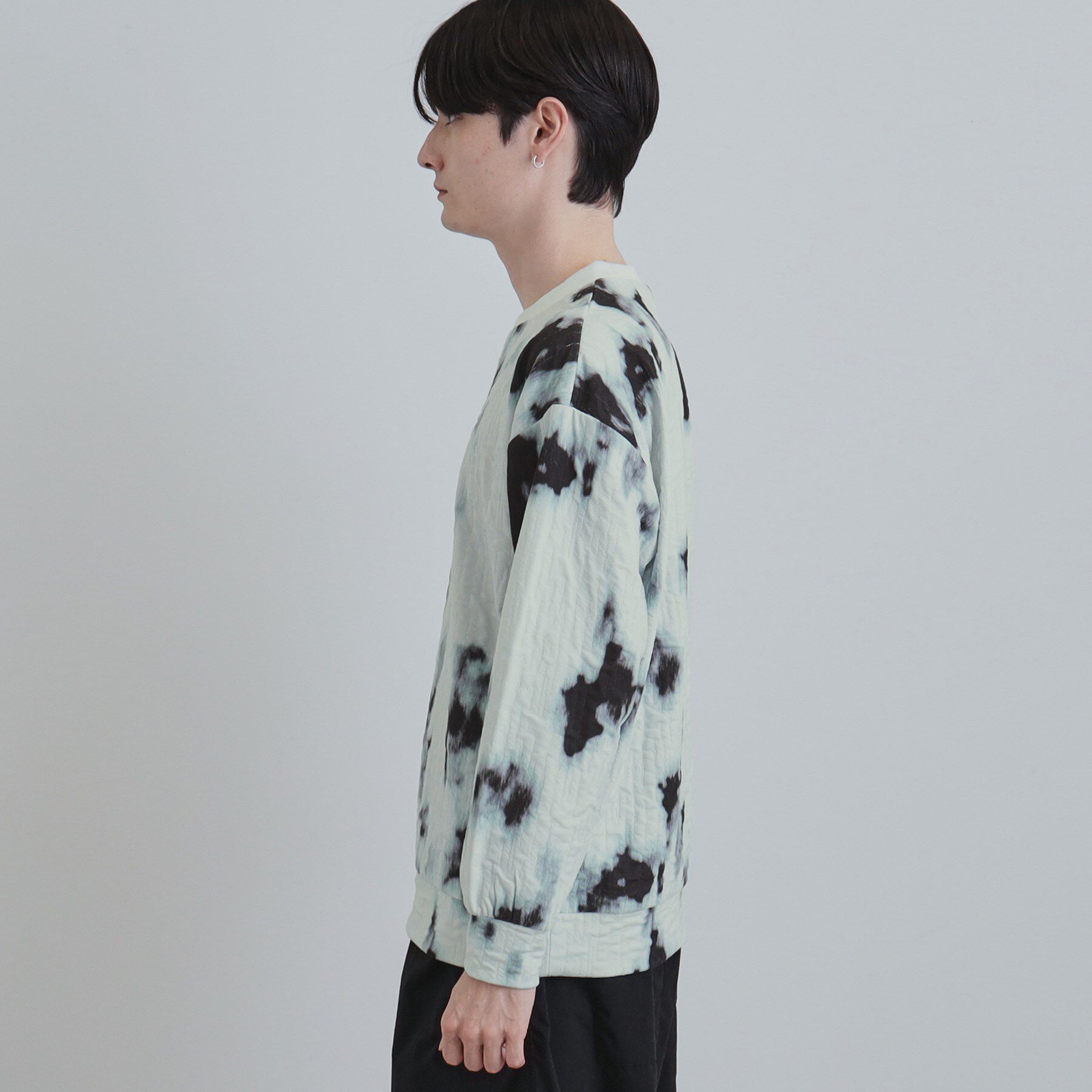 tk.TAKEO KIKUCHI「ブラーアブストカットソー」|Tシャツ・カットソー|