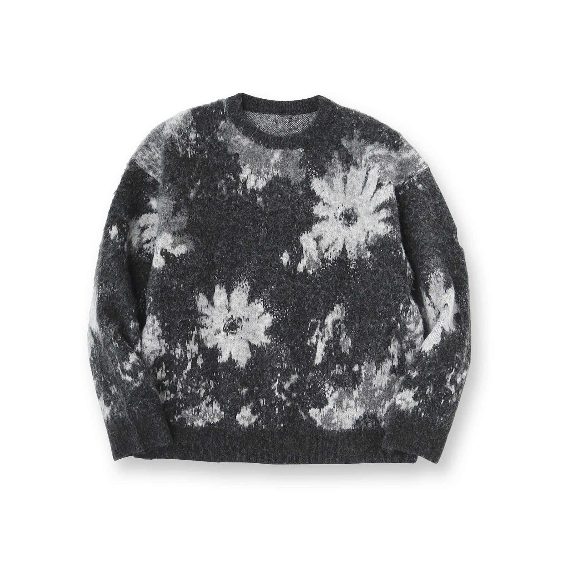 tk.TAKEO KIKUCHI「アブストフラワーシャギーニットプルオーバー」|ニット・セーター|