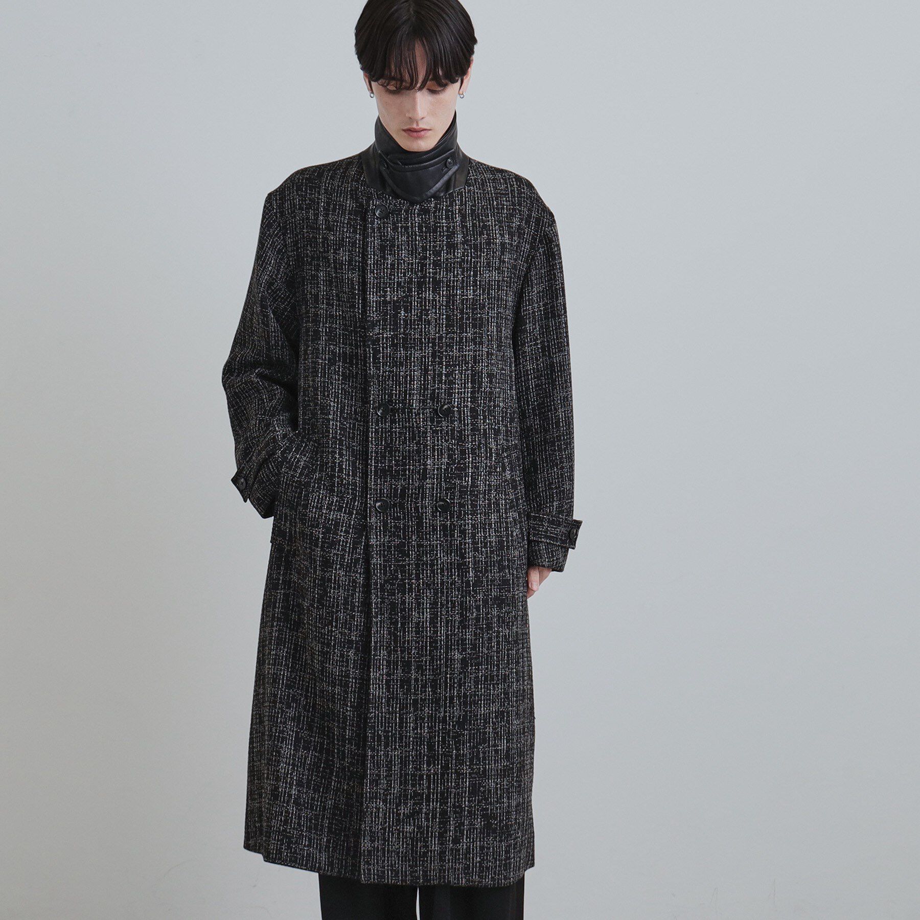 tk.TAKEO KIKUCHI「ツイードダブルオーバーコート」|その他|
