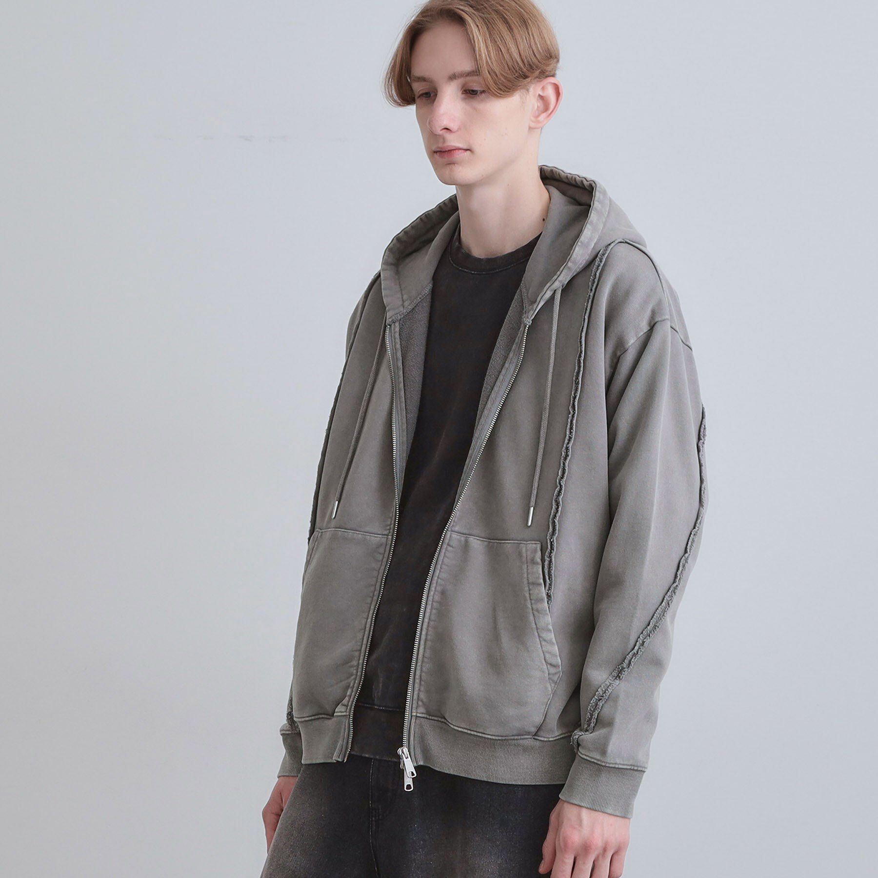 tk.TAKEO KIKUCHI「ヘヴィウェイトヴィンテージジップパーカ」|パーカー|