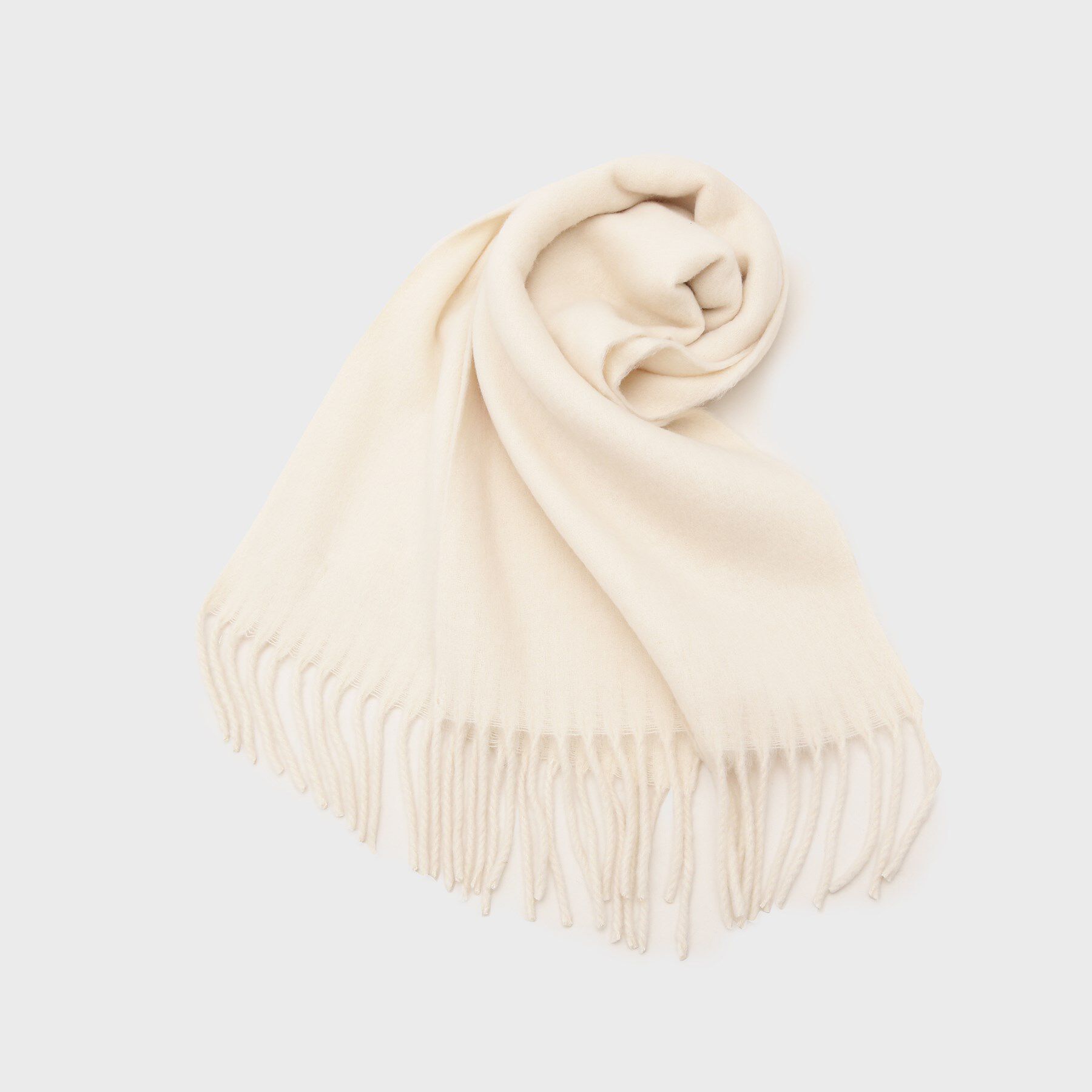 tk.TAKEO KIKUCHI「アソートボリュームシャギーマフラー」|ストール|オフホワイト(003