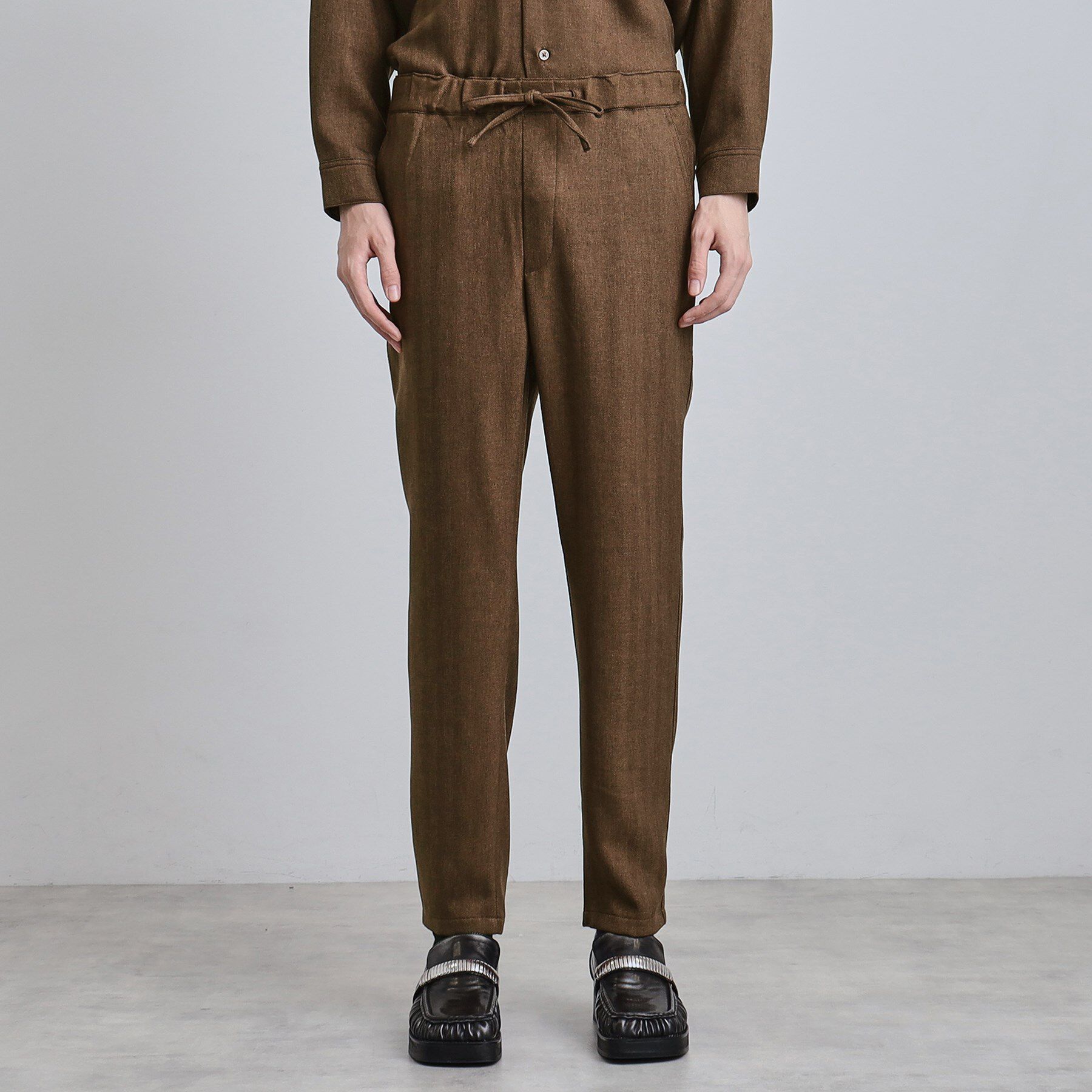 tk.TAKEO KIKUCHI「ウール調ヘリンボンイージーパンツ」|その他|