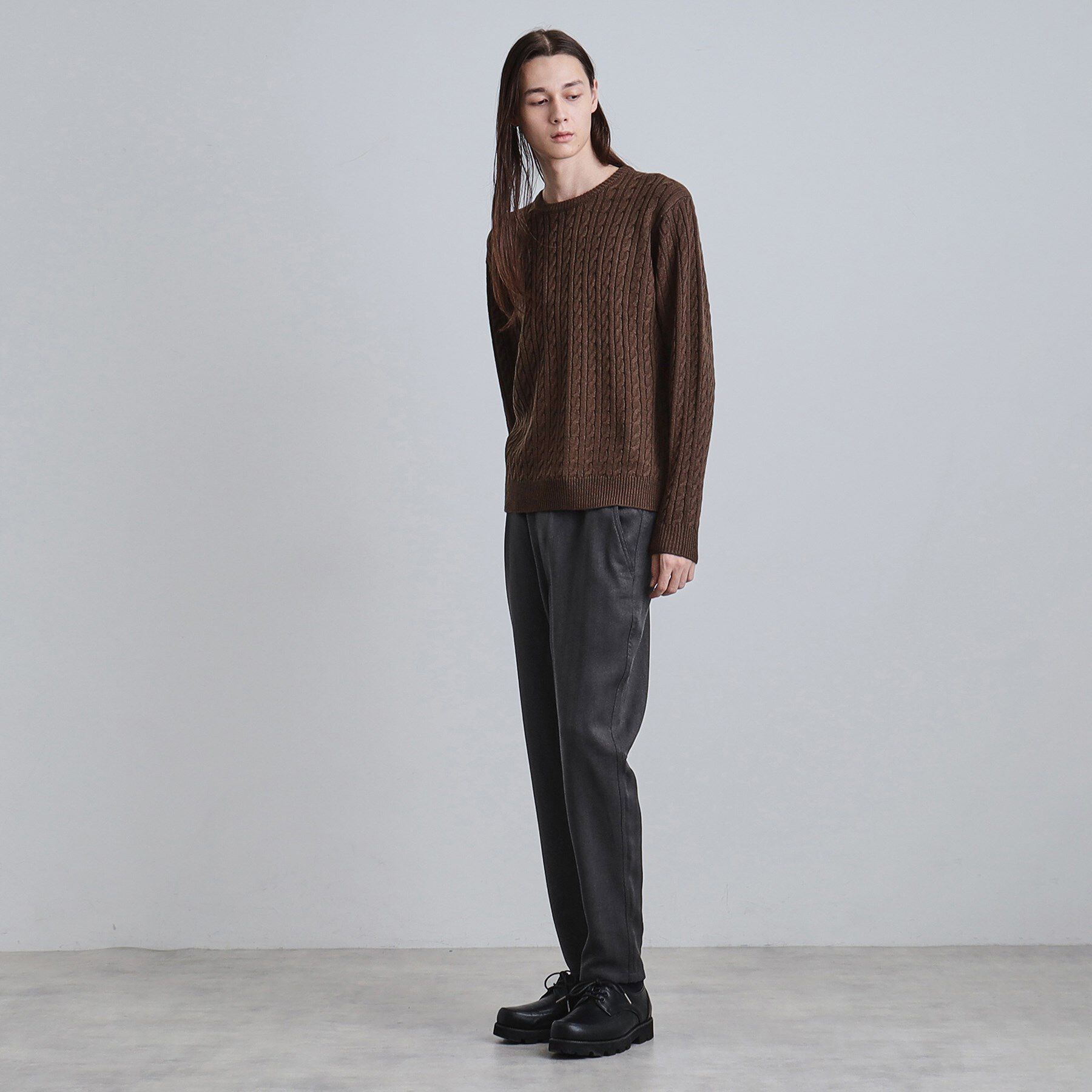 tk.TAKEO KIKUCHI「ウール調ヘリンボンイージーパンツ」|その他|