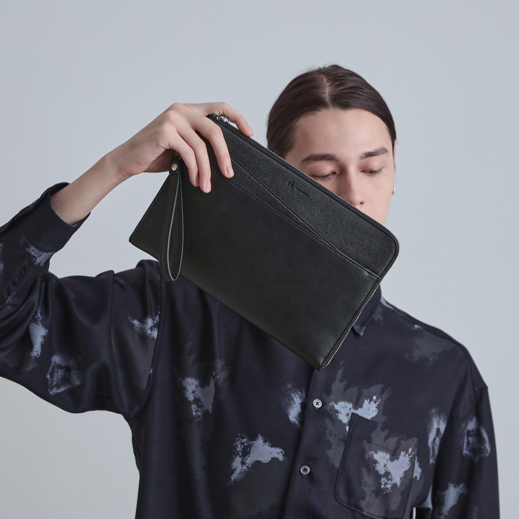 tk.TAKEO KIKUCHI「切替ZIPクラッチバッグ」|クラッチバッグ|