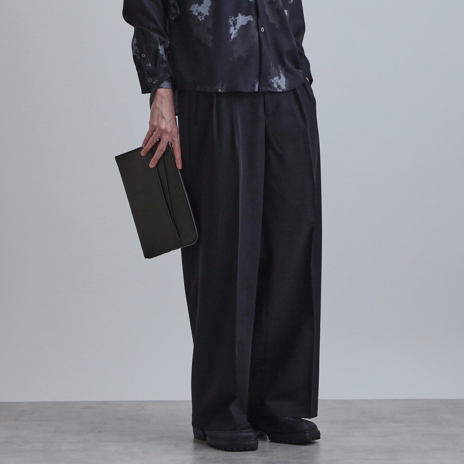 tk.TAKEO KIKUCHI「切替ZIPクラッチバッグ」|クラッチバッグ|