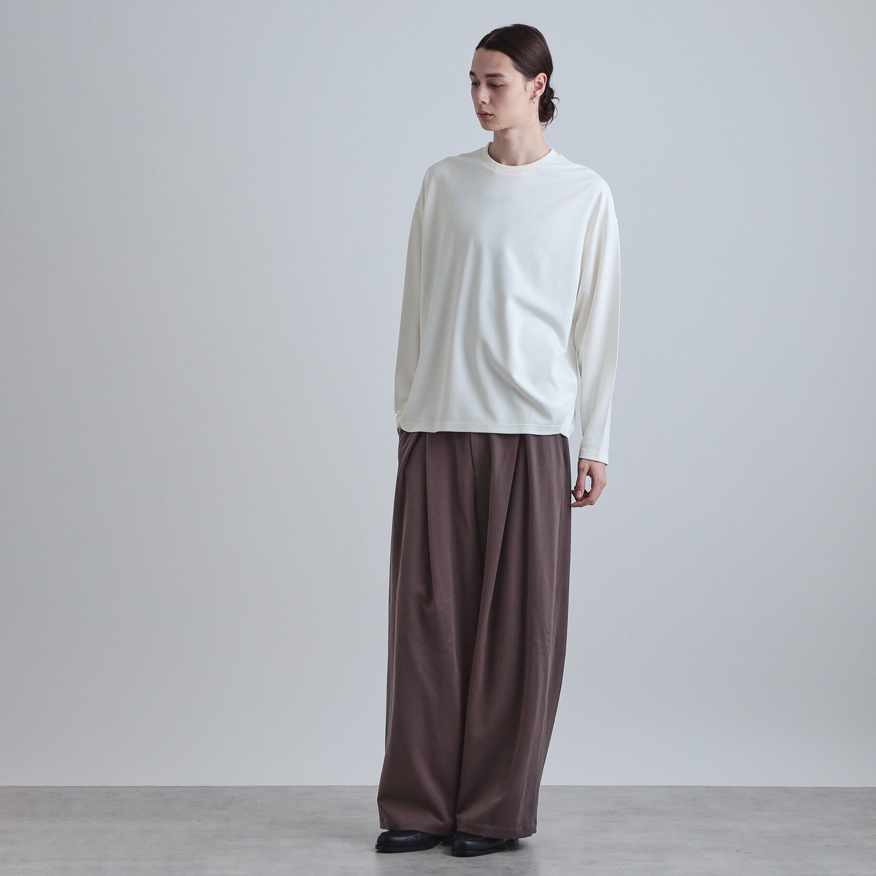 tk.TAKEO KIKUCHI「クルーネックポンチカットソー」|Tシャツ・カットソー|