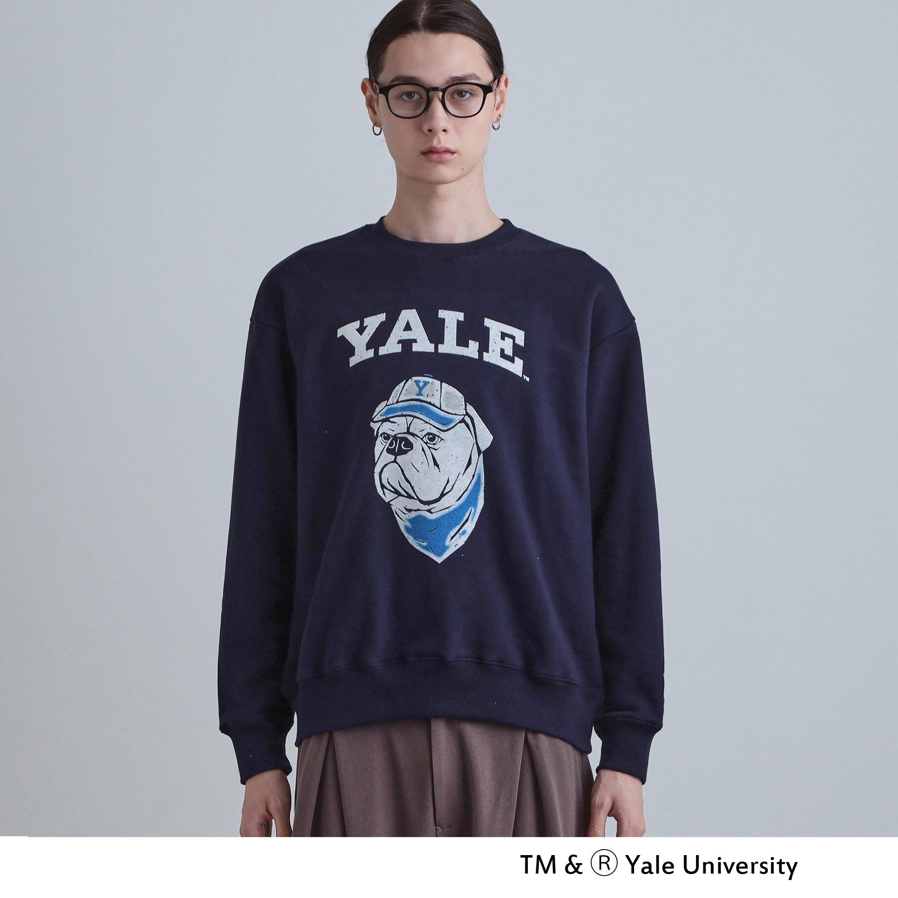 tk.TAKEO KIKUCHI「YALEフロッキースウェット」|パーカー|