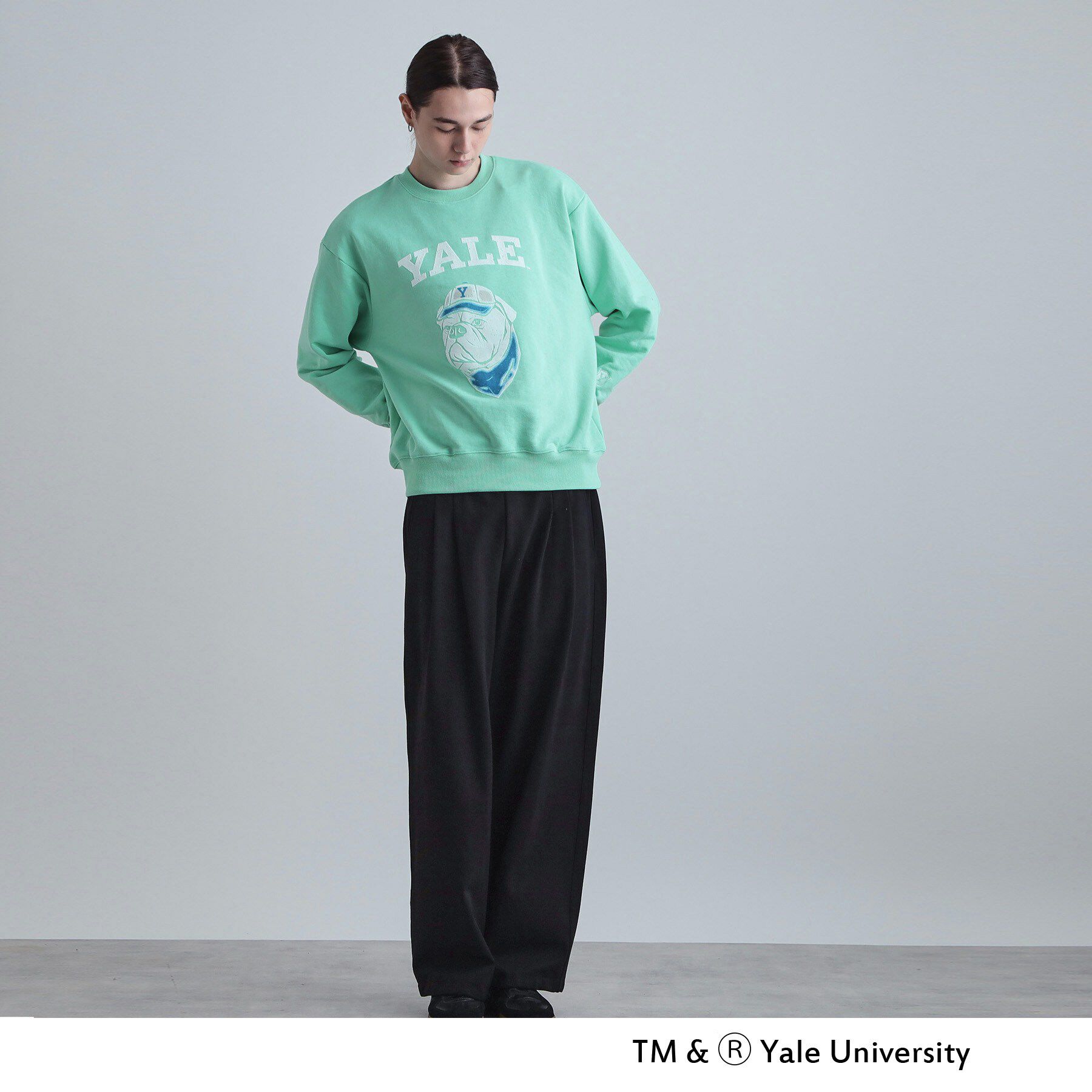 tk.TAKEO KIKUCHI「YALEフロッキースウェット」|パーカー|