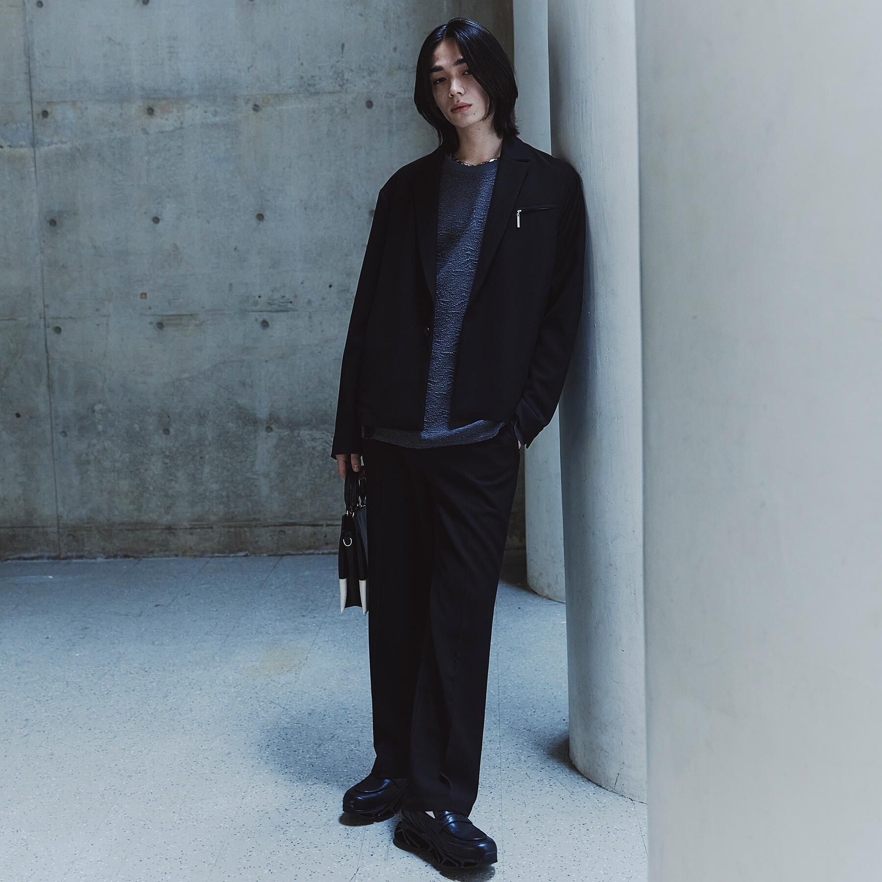 tk.TAKEO KIKUCHI「【セットアップ対応】クロップドジャケット」|テーラードジャケット|