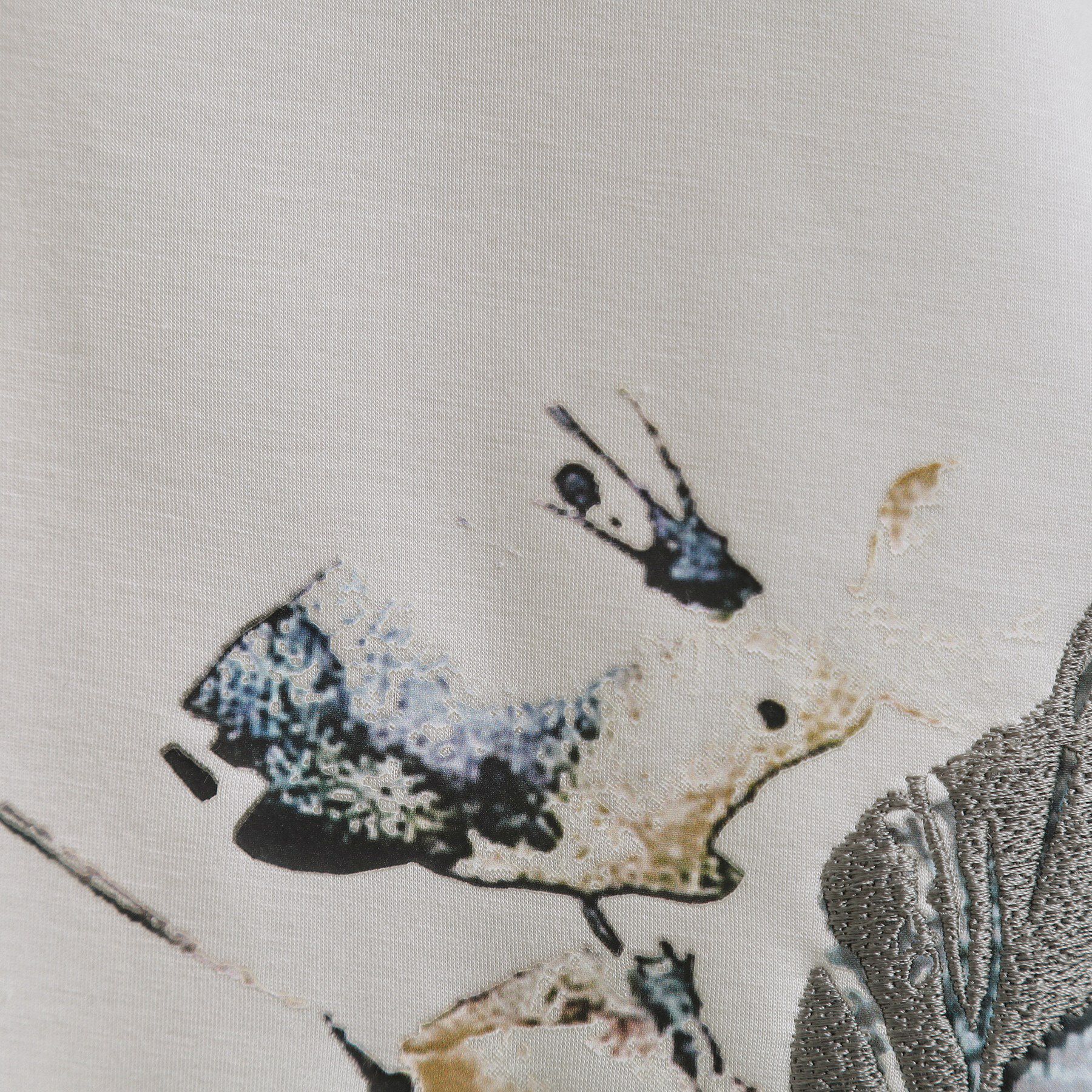 tk.TAKEO KIKUCHI「リーフエンブロブラーTシャツ」|Tシャツ・カットソー|