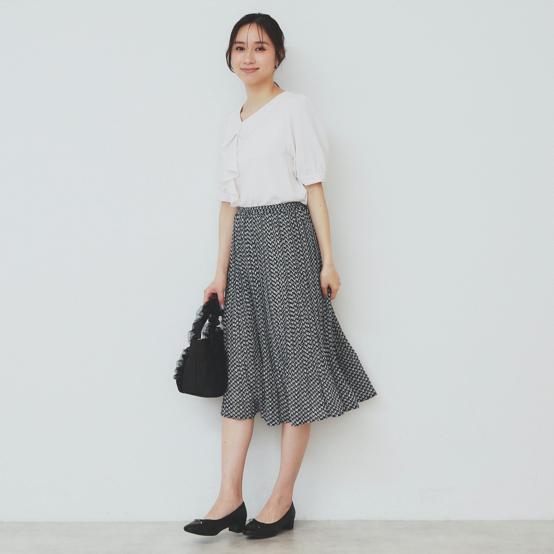 index「《新色追加》着丈が選べる！プリーツフレアスカート【イージーケア／防シワ／洗濯機洗い可】」|スカート|