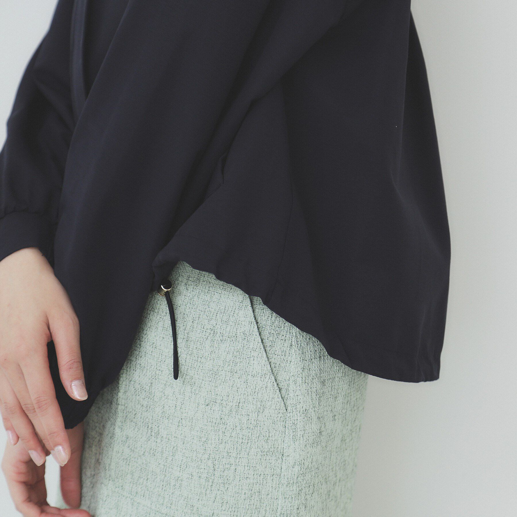 index「撥水スタンドカラーショートブルゾン【洗濯機洗い可】」|ブルゾン・スタジャン|