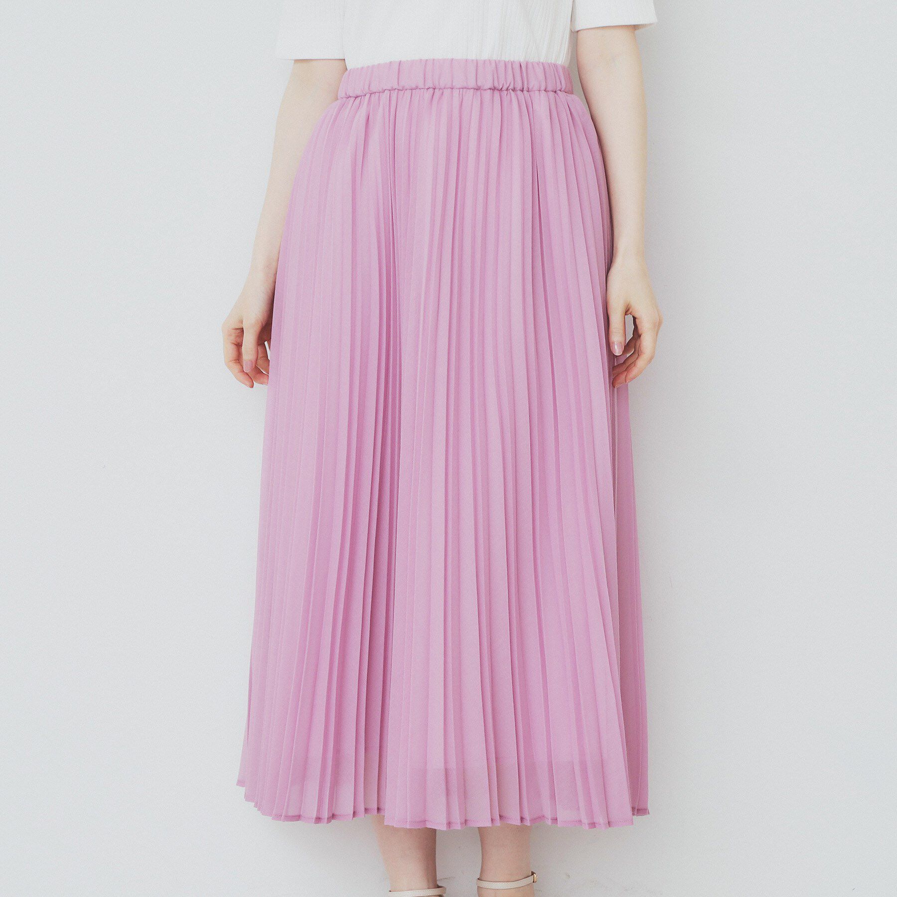 index「シアープリーツフレアスカート【洗濯機洗い可】」|スカート|