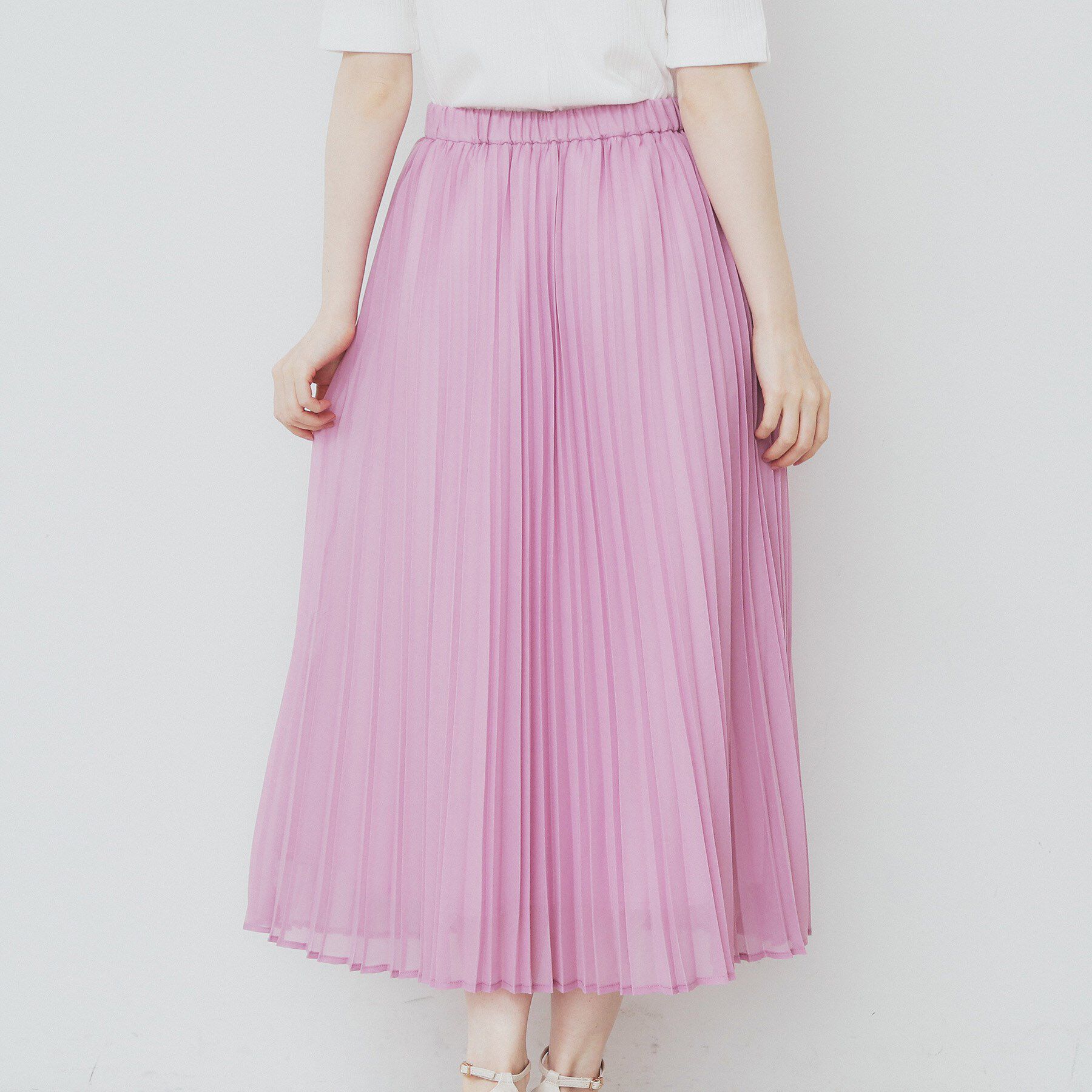 index「シアープリーツフレアスカート【洗濯機洗い可】」|スカート|