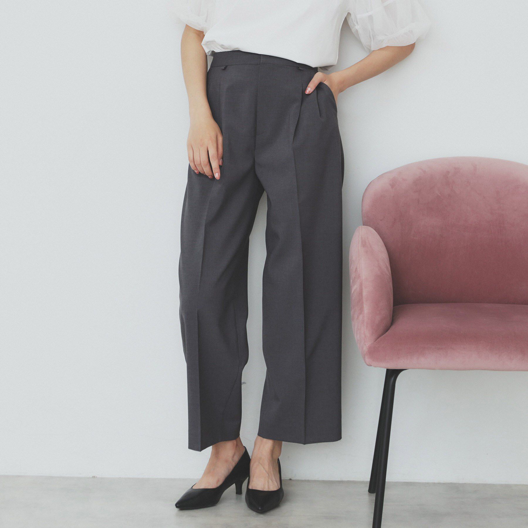 index「ストレッチ2タックワイドパンツ【洗濯機洗い可/接触冷感/吸水速乾】」|その他|