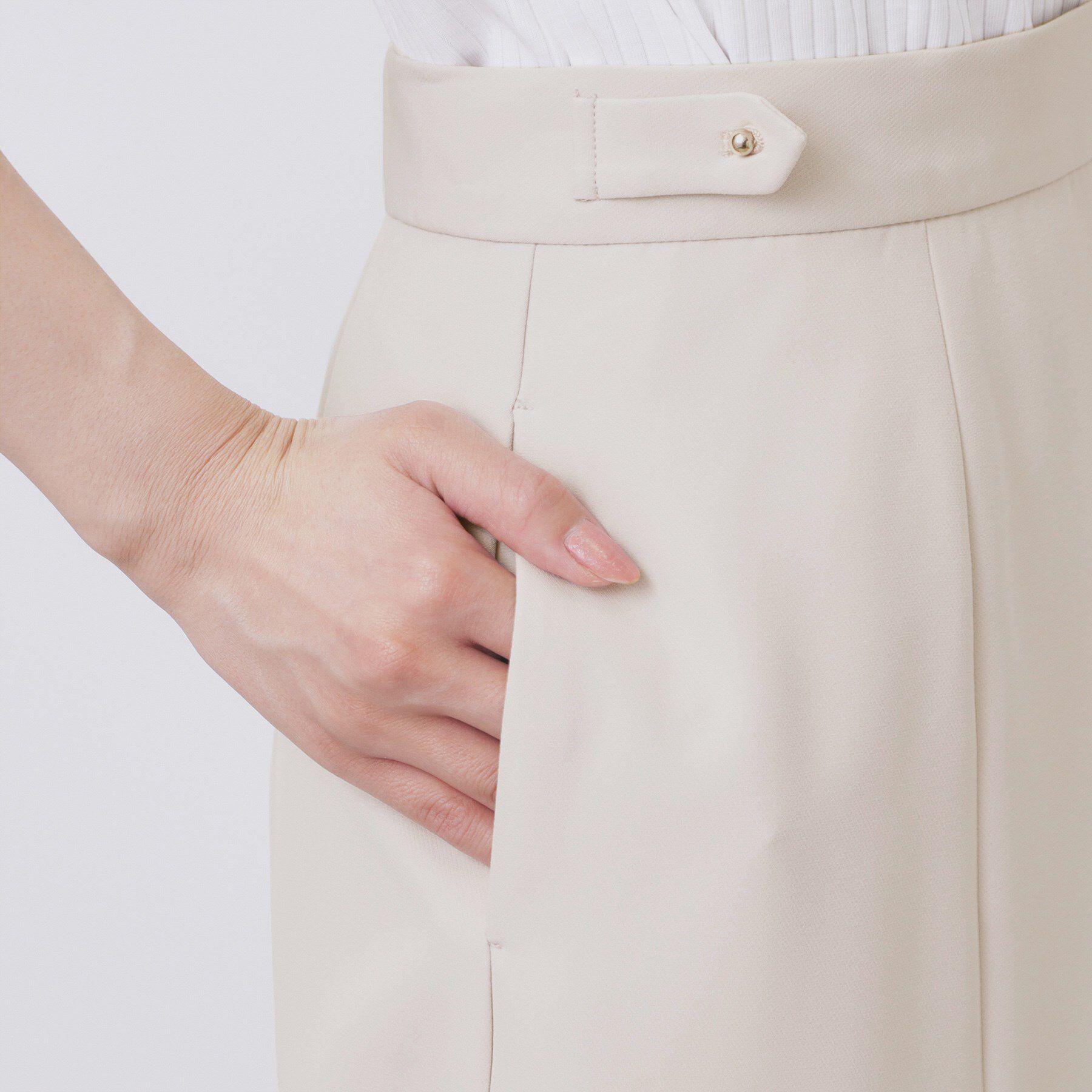 index「ストレッチフレアスカート/セットアップ対応【洗濯機洗い可/イージーアイロン/防シワ】」|スカート|