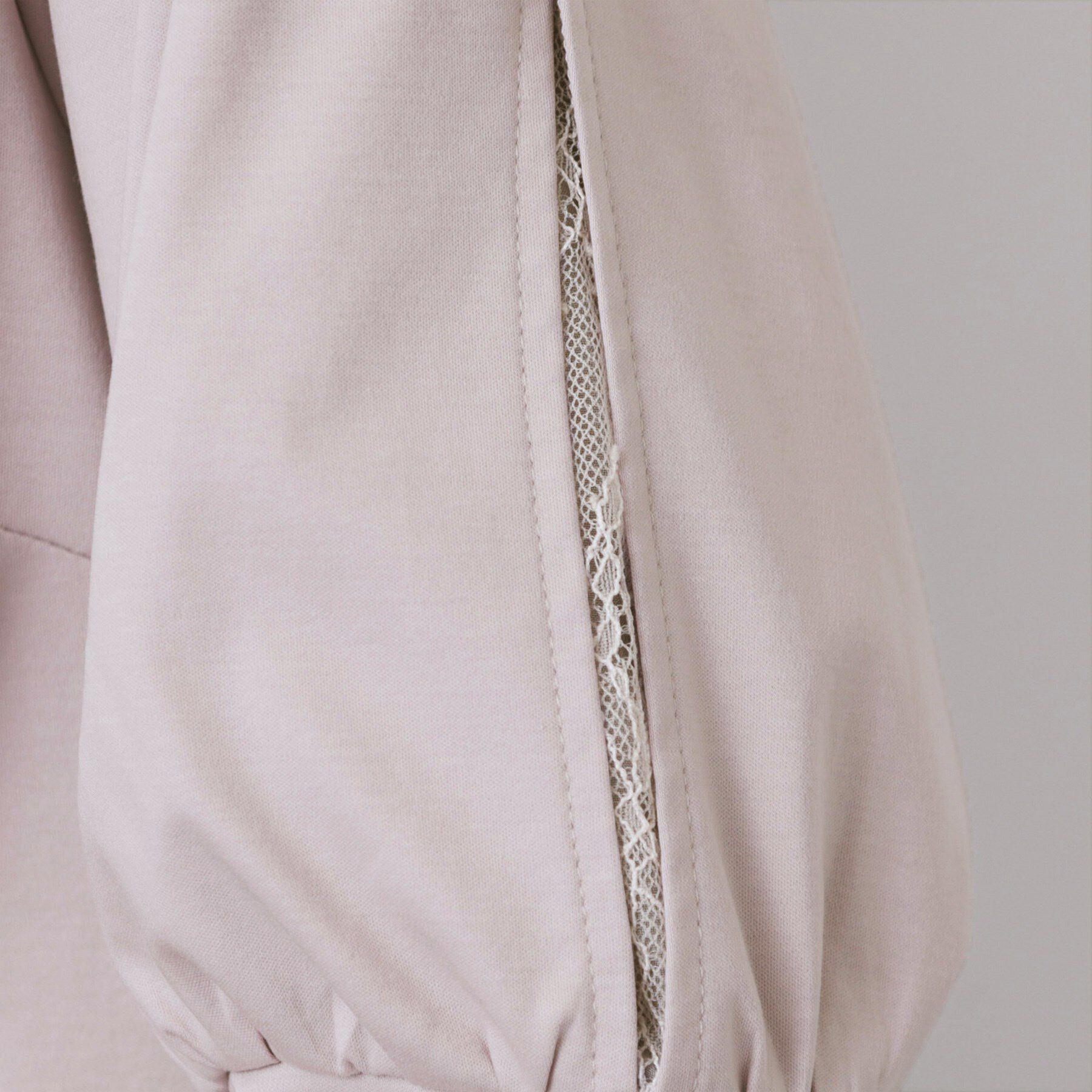 index「レースドッキングスリーブトップス【洗濯機洗い可/UVケア】」|Tシャツ・カットソー|