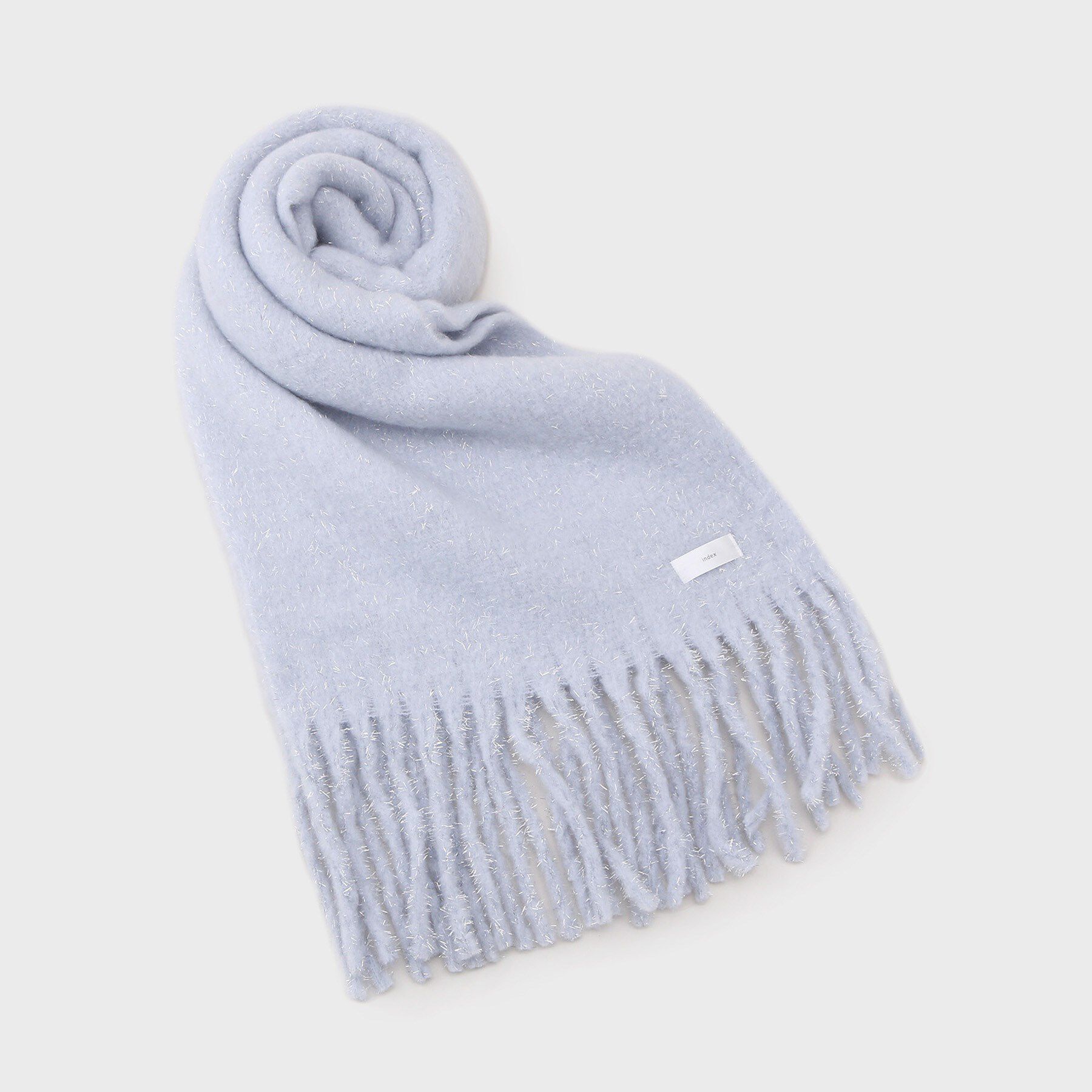 index「大判ラメストール【洗える】」|ストール|