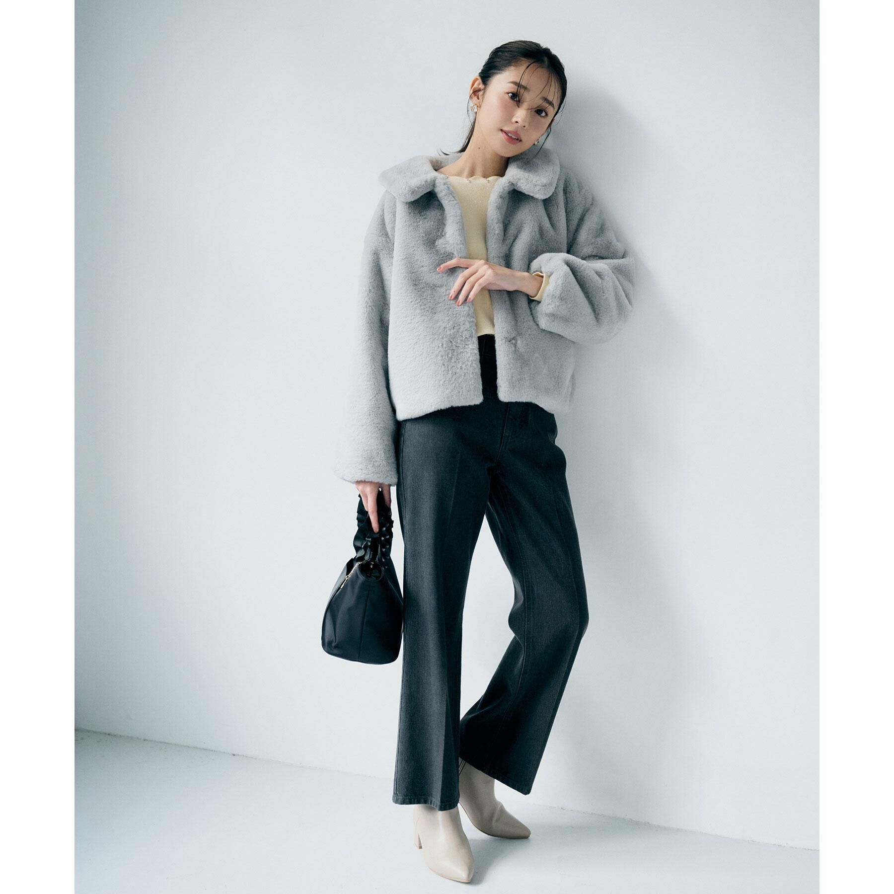 index「ラメスカラップビジューデザインニット【洗濯機OK】《6col/S～LL》」|ニット・セーター|