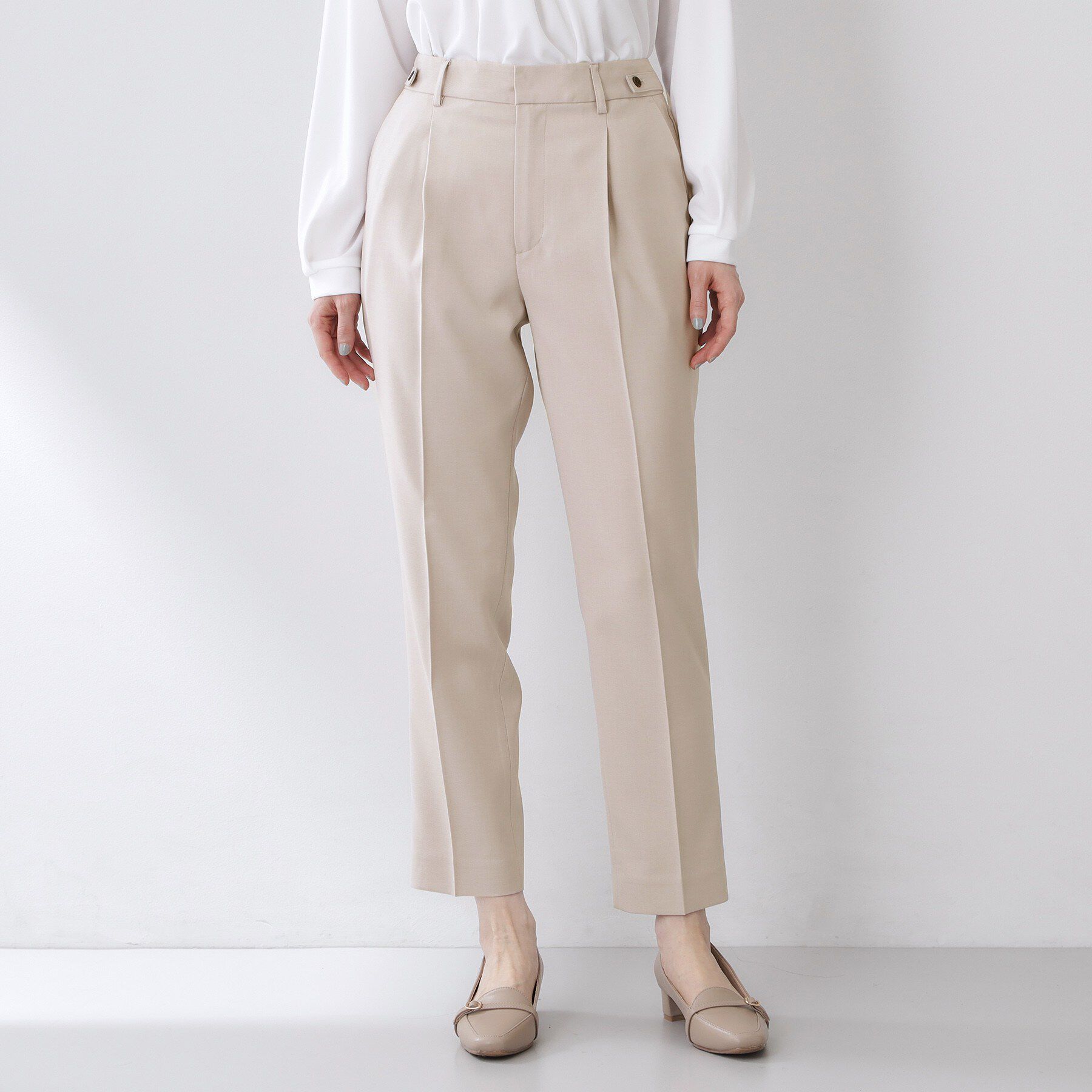 index「ストレッチテーパードパンツ/セットアップ対応【洗濯機OK/吸水速乾】」|その他|