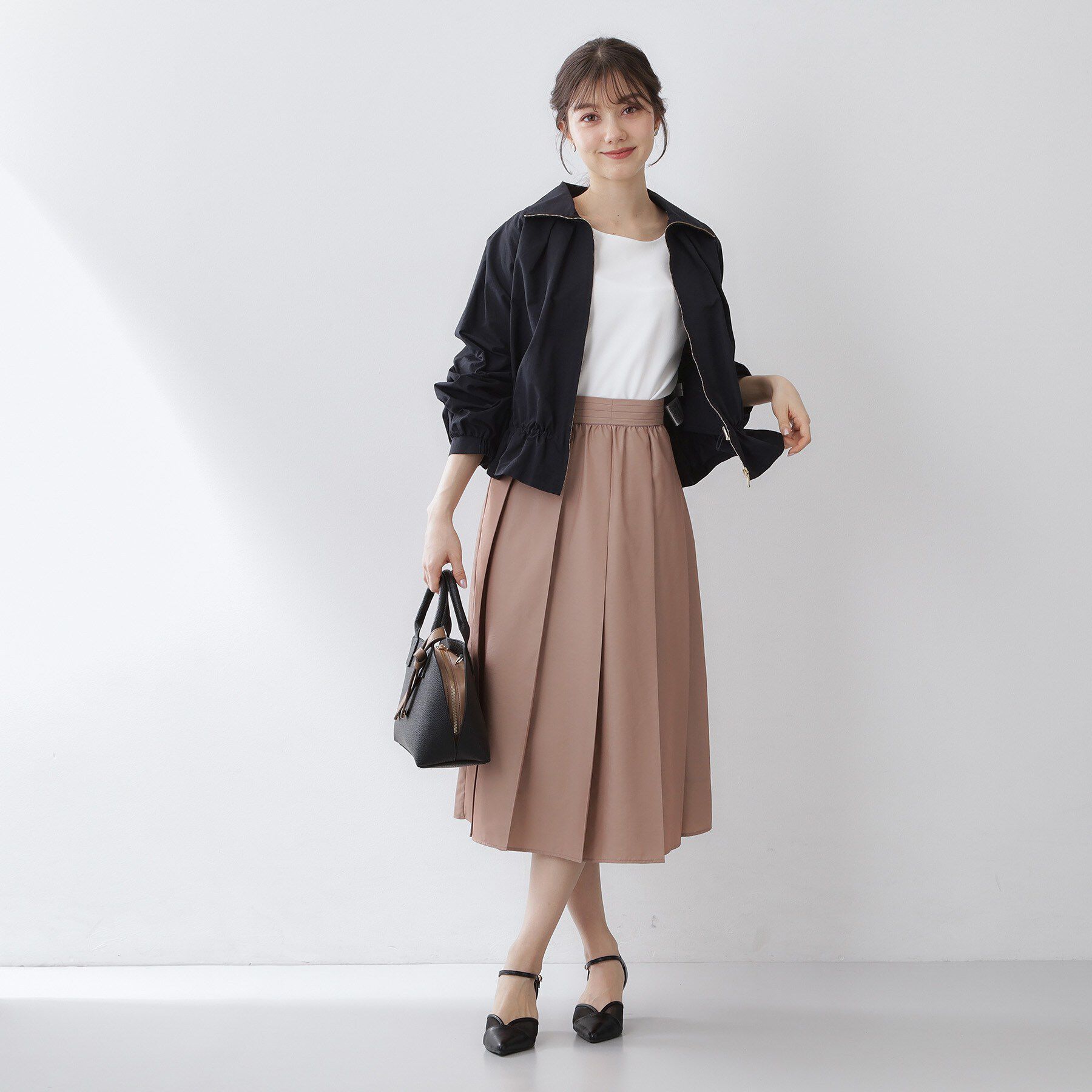 index「タックフレアスカート【洗濯機OK】」|スカート|