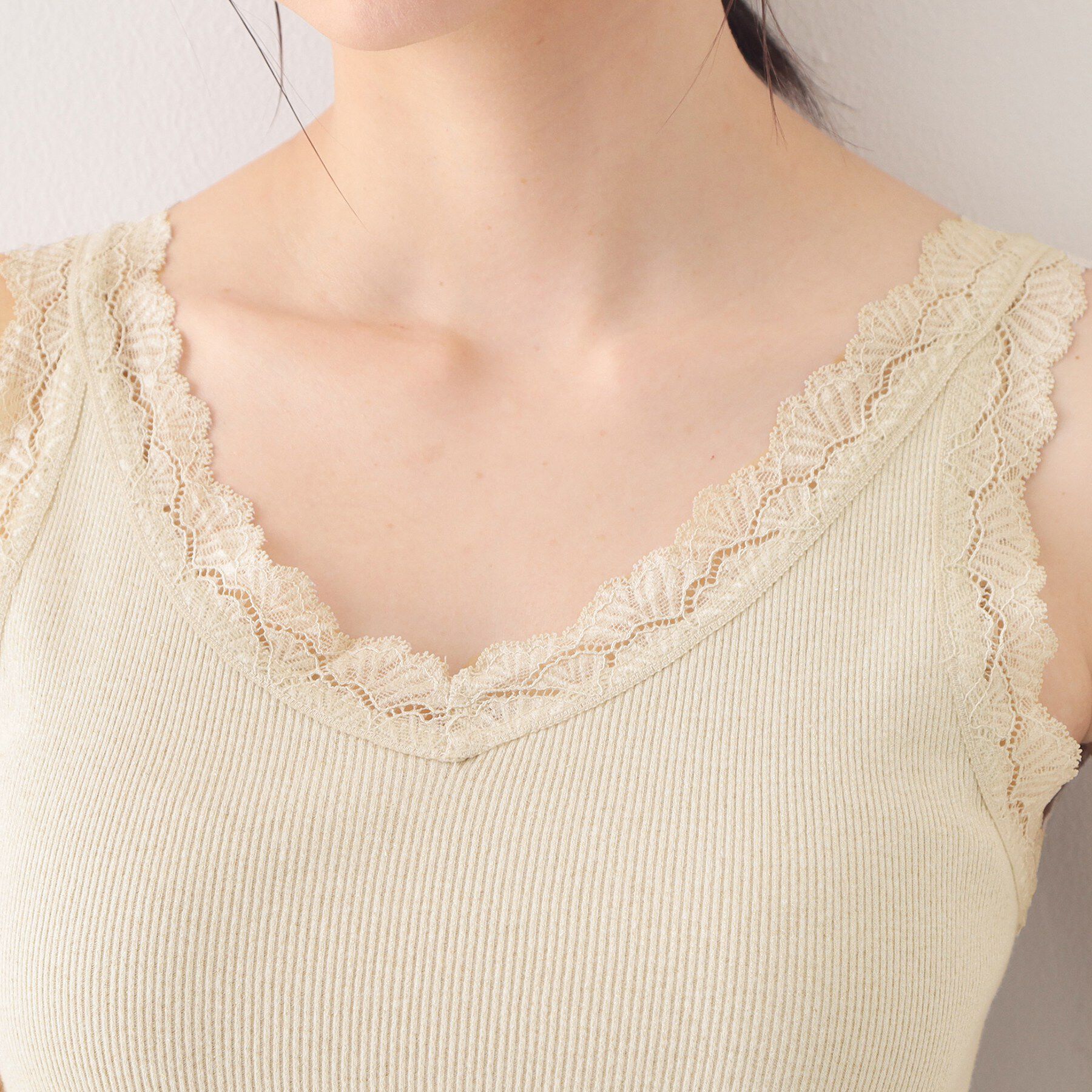 index「前後2way丸胴レースタンクラメアソート【洗濯機OK】」|キャミソール|