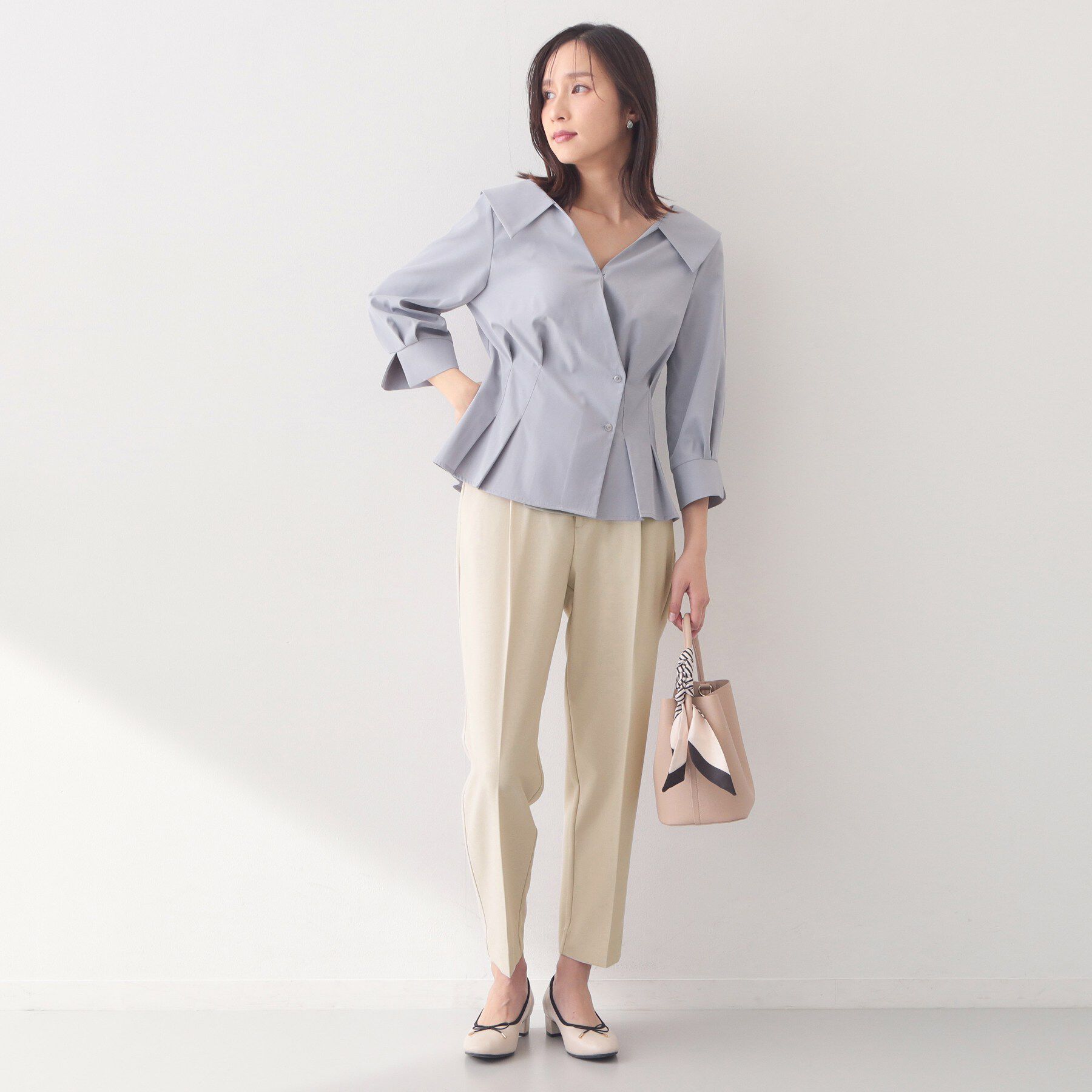 index「ストレッチテーパードパンツ/セットアップ対応可【洗濯機OK/接触冷感/吸水速乾/防シワ】《SS～LL」|その他|