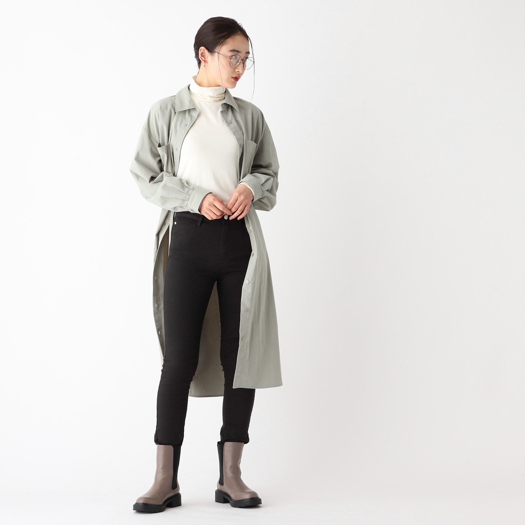 OPAQUE.CLIP「ストレッチスキニーパンツ」|その他|