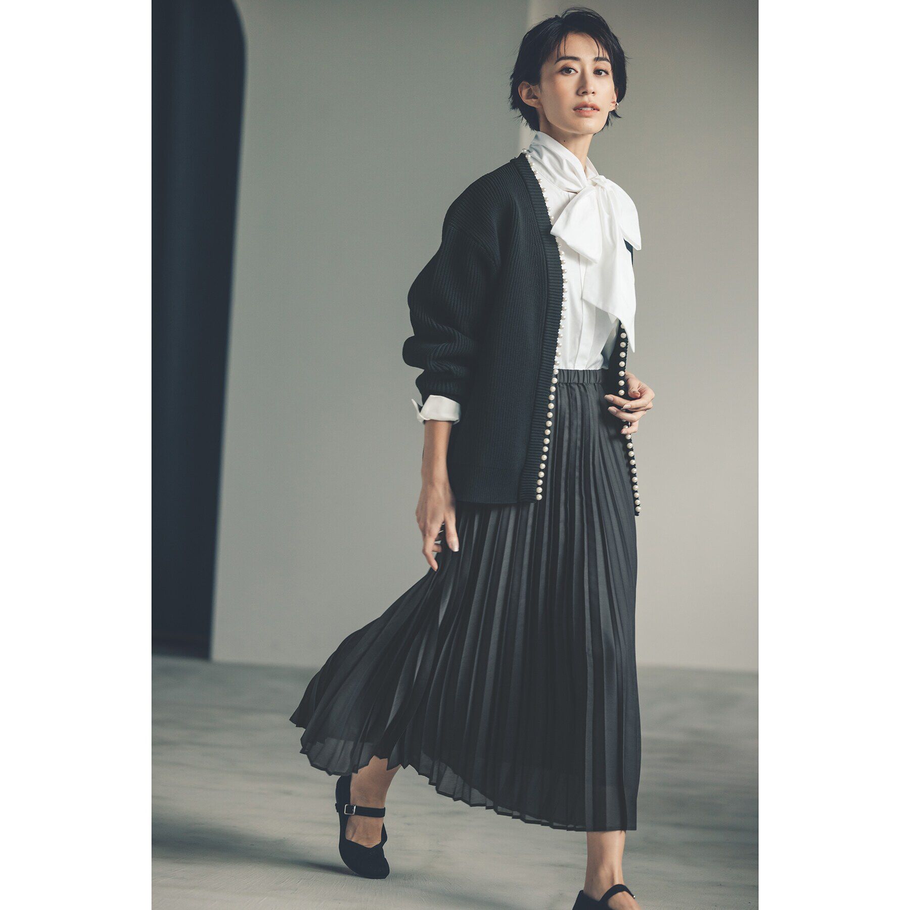 OPAQUE.CLIP「【抗菌防臭／軽量／ウォッシャブル】ニットメリージェーン」|その他|