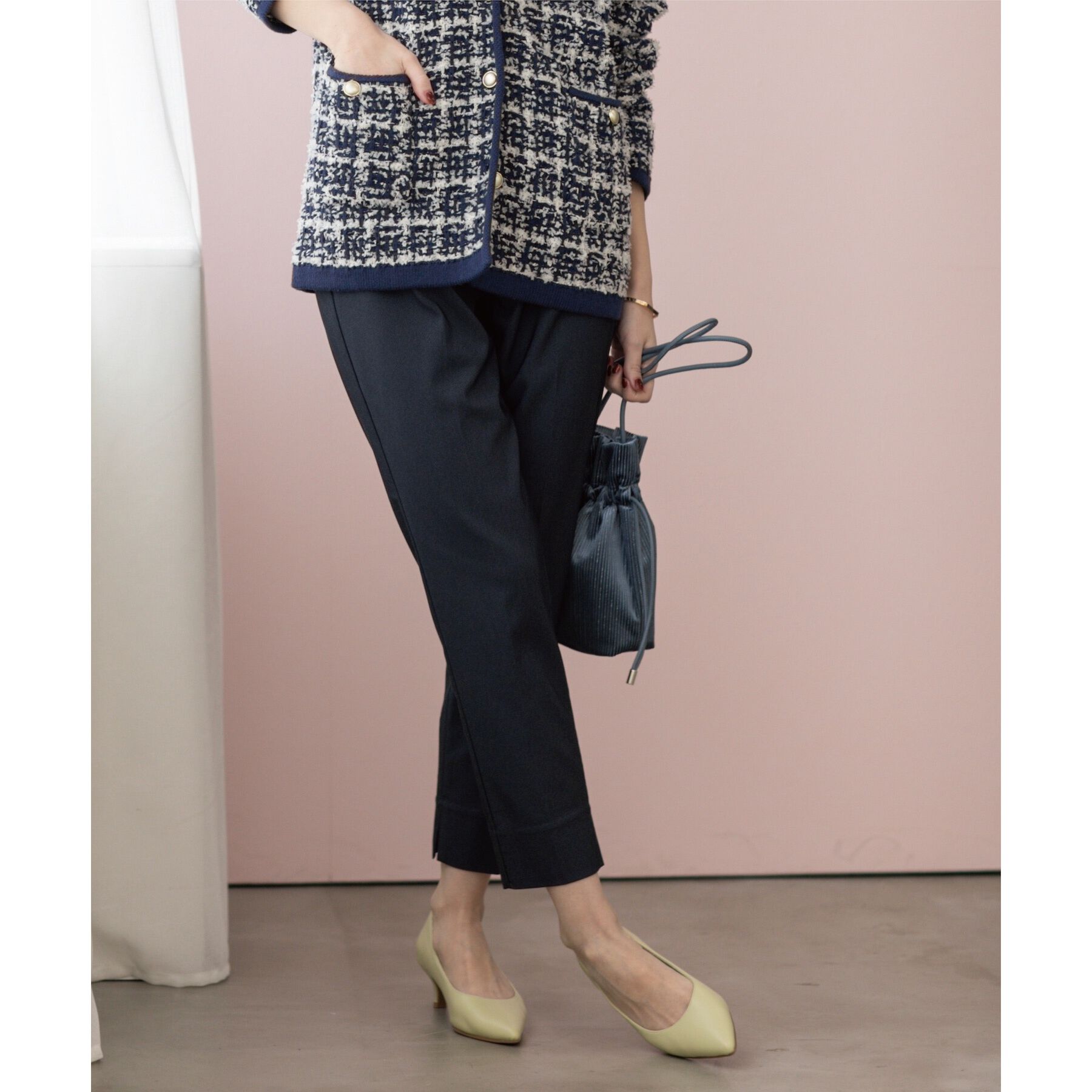 OPAQUE.CLIP「《S-LLsize》ハイストレッチイージースティックパンツ【洗濯機洗い可】」|その他|