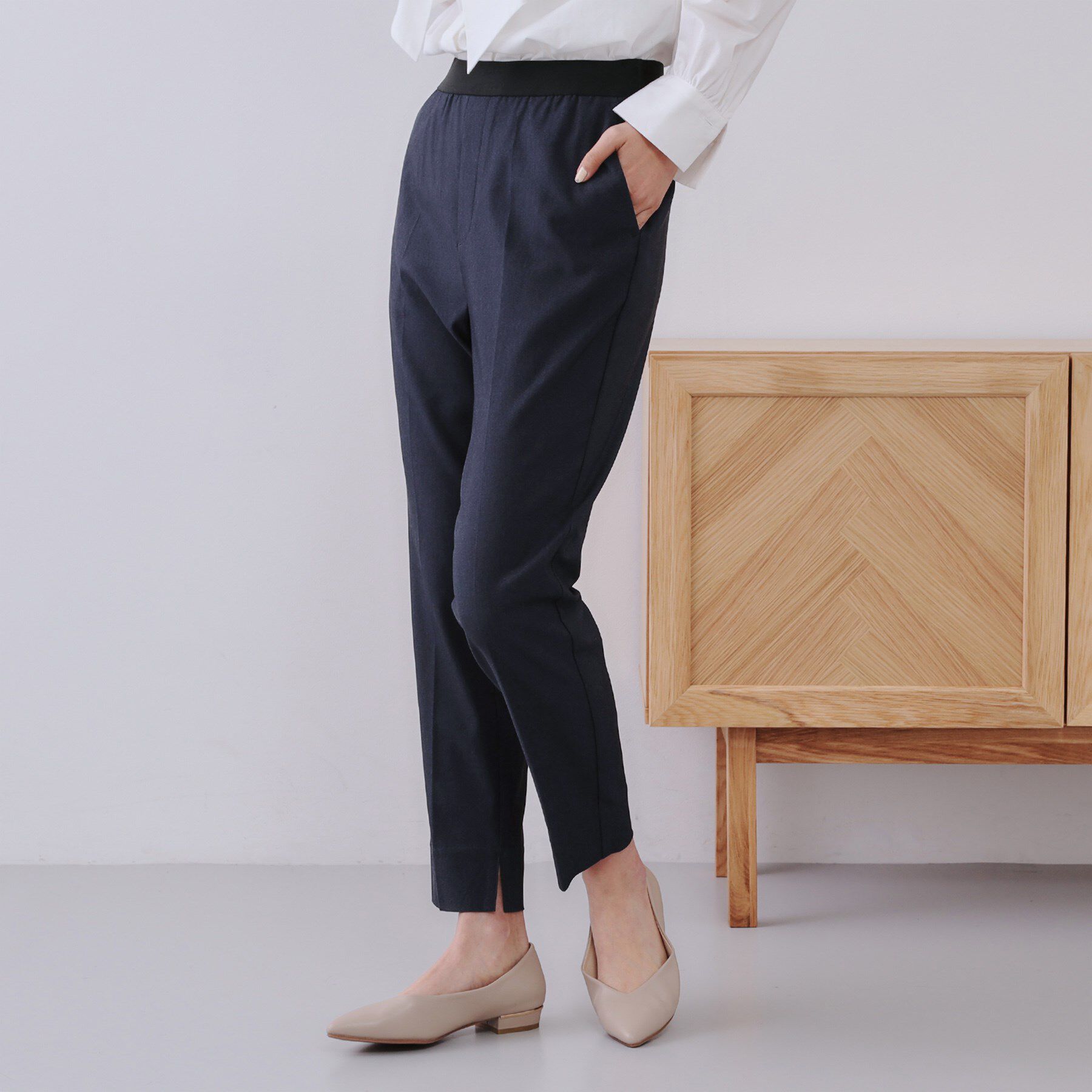 OPAQUE.CLIP「《S-LLsize》ハイストレッチイージースティックパンツ【洗濯機洗い可】」|その他|