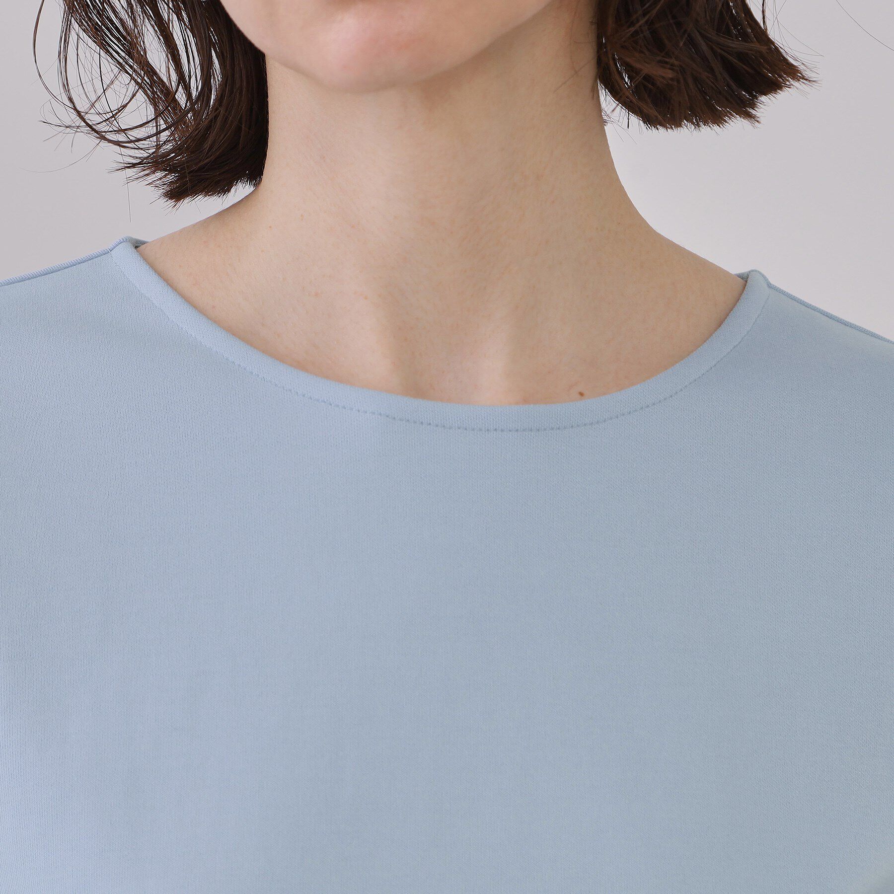 OPAQUE.CLIP「ジャカードバルーンスリーブトップス【洗濯機洗い可】」|Tシャツ・カットソー|