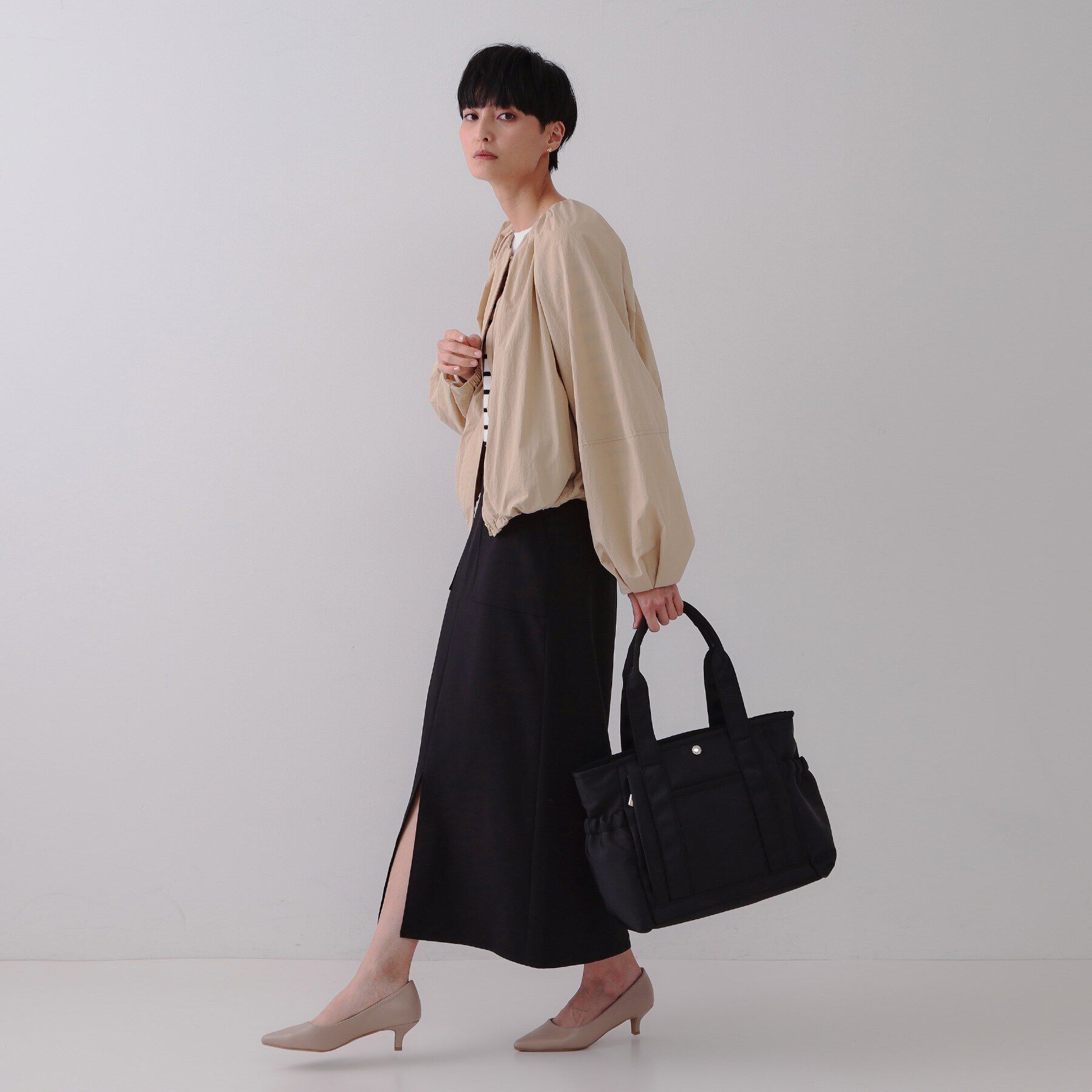 OPAQUE.CLIP「【A4サイズ対応／撥水加工】マルチポケットトートバッグ」|トートバッグ|