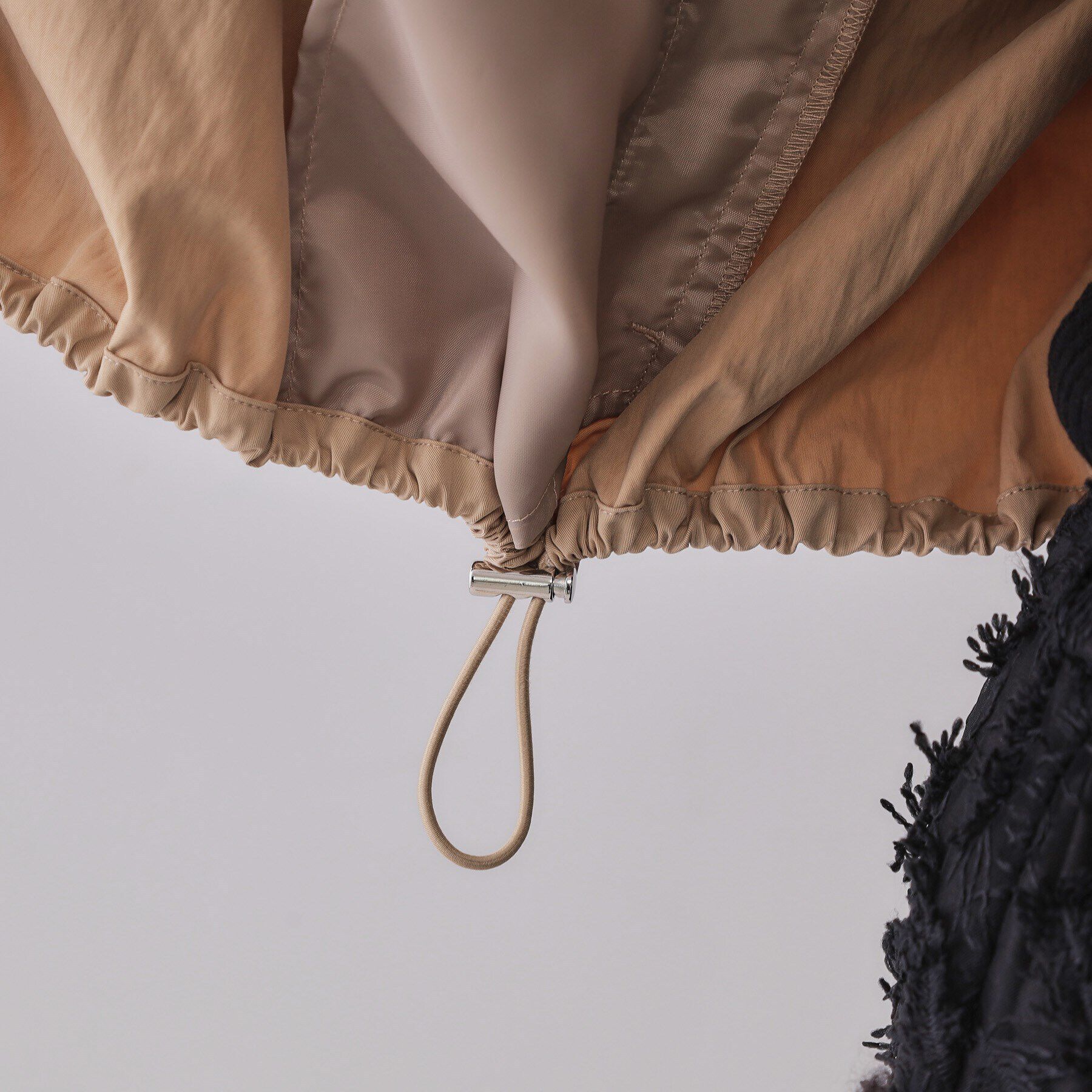 OPAQUE.CLIP「バルーンスリーブZIPブルゾン【洗濯洗い可】」|ブルゾン・スタジャン|