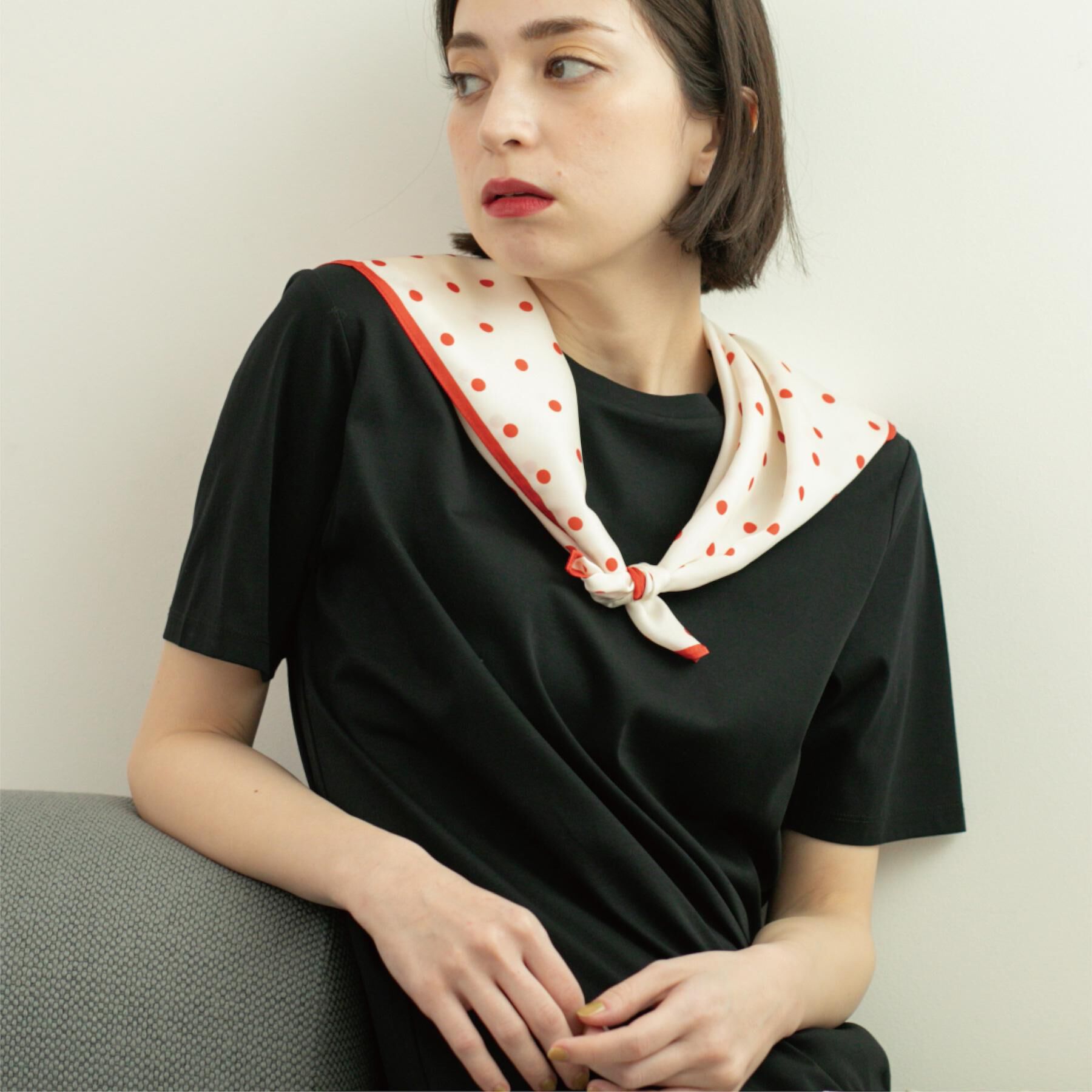 OPAQUE.CLIP「《5色展開/SS-LLサイズ》ベーシッククルーネックTシャツ【接触冷感/洗濯機洗い可】」|Tシャツ・カットソー|