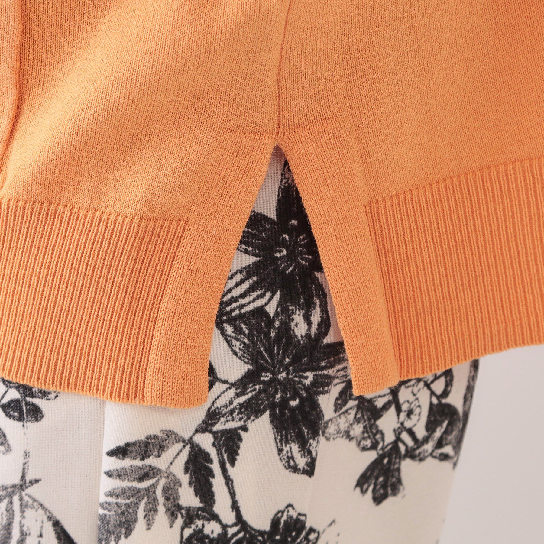 OPAQUE.CLIP「ワイドVネックニットカーディガン【洗濯機洗い可】」|カーディガン|