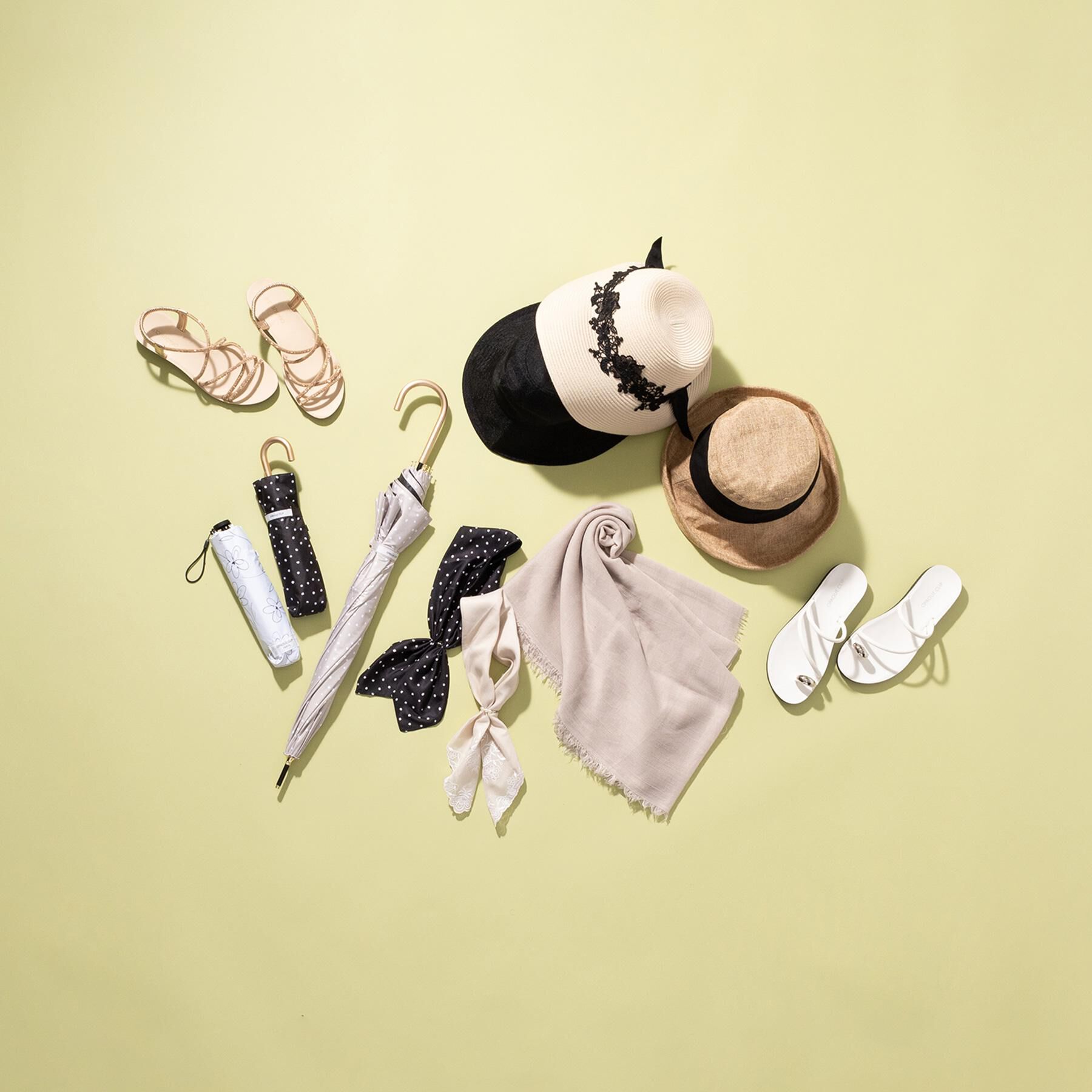 OPAQUE.CLIP「【接触冷感／UVケア】マグネットスカーフ」|バンダナ・スカーフ|