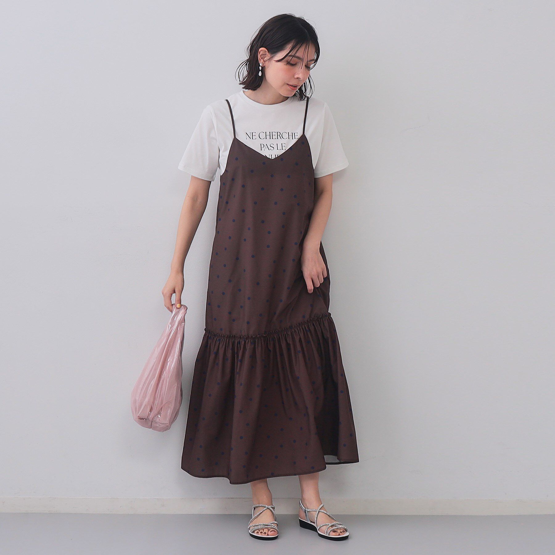 OPAQUE.CLIP「アソートロゴTシャツ【洗濯機洗い可】」|Tシャツ・カットソー|