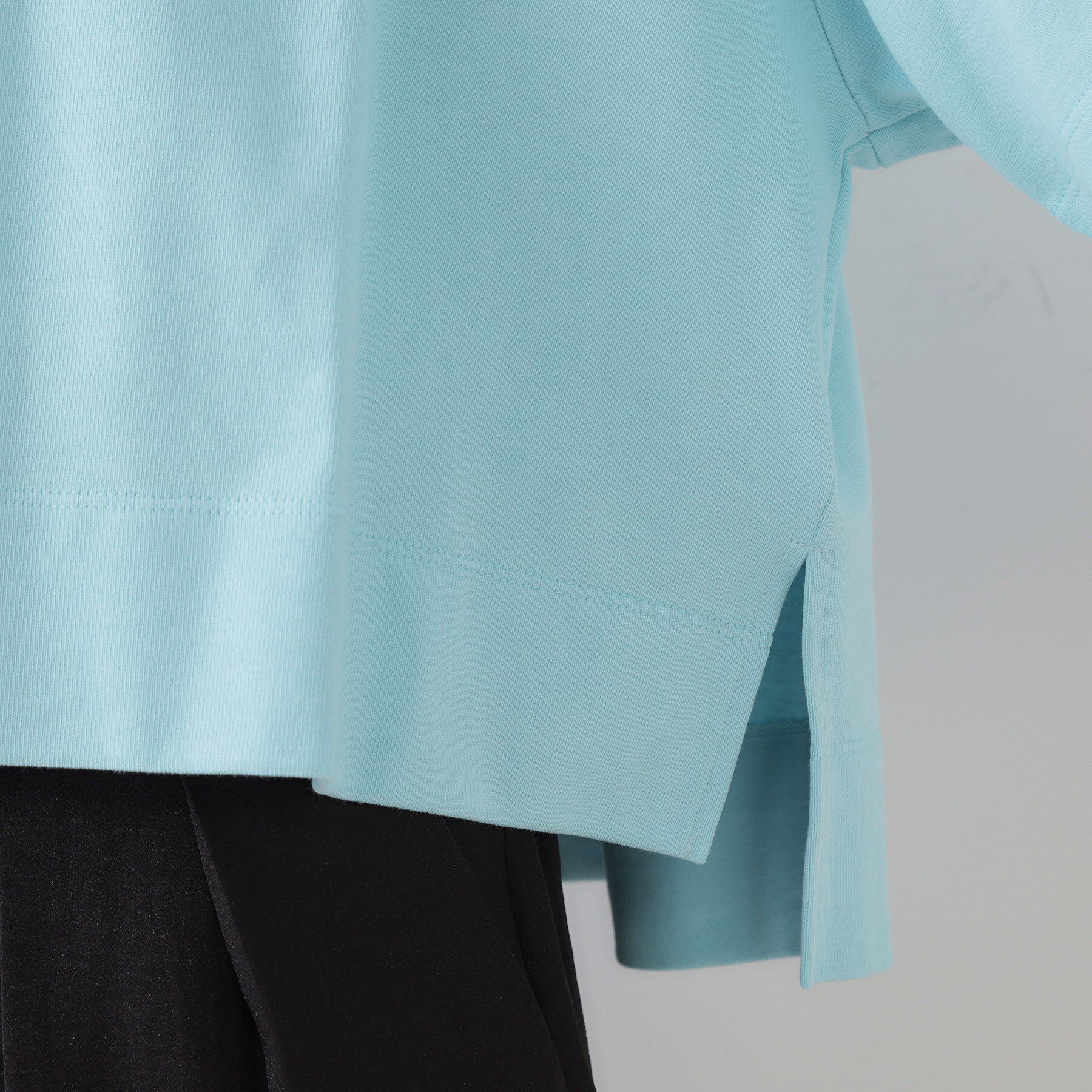 OPAQUE.CLIP「《5色展開》ワイドシルエットTシャツ【洗濯機洗い可】」|Tシャツ・カットソー|