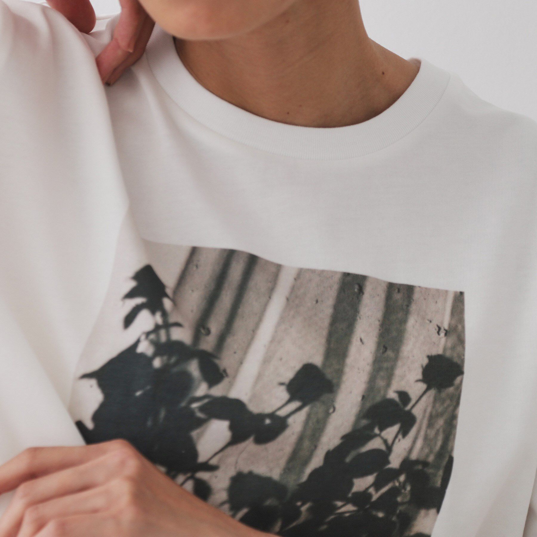 OPAQUE.CLIP「フォトプリントTシャツ【洗濯機洗い可】」|Tシャツ・カットソー|