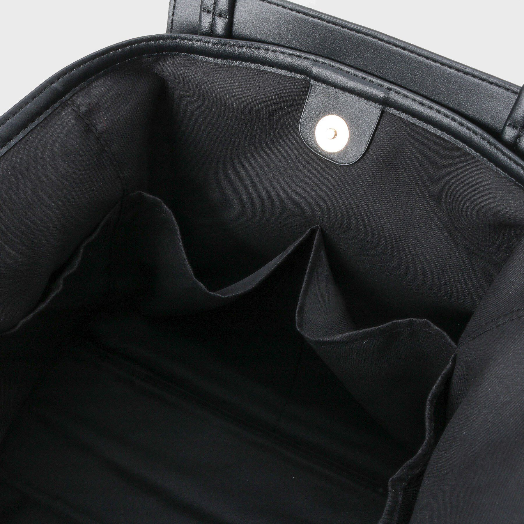 OPAQUE.CLIP「【A4サイズ対応/多ポケット】キャンバス調合皮トートバッグ」|トートバッグ|