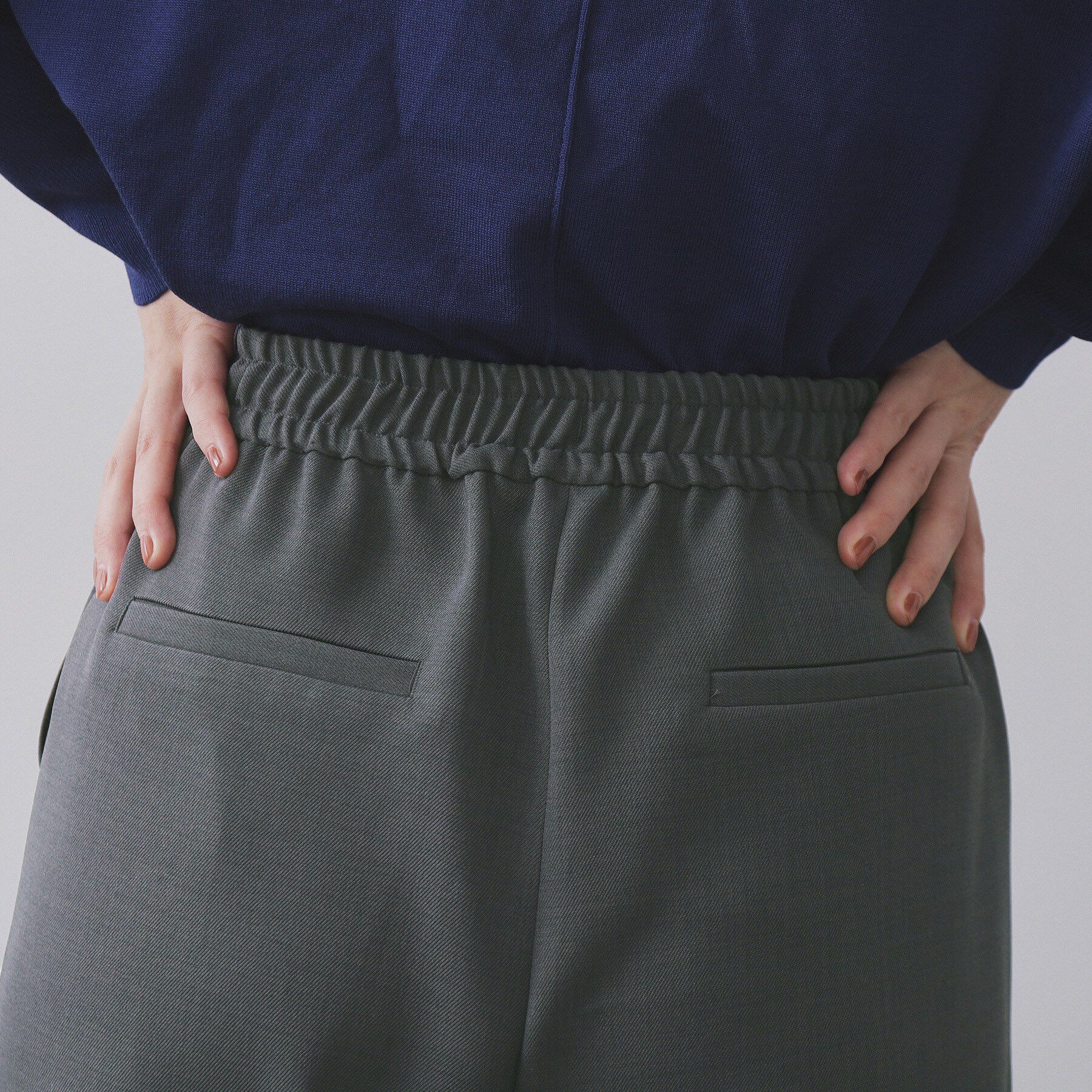 OPAQUE.CLIP「《SS-LLサイズ》ストレッチ美脚イージーワイドパンツ【防シワ/洗濯機洗い可】」|その他|