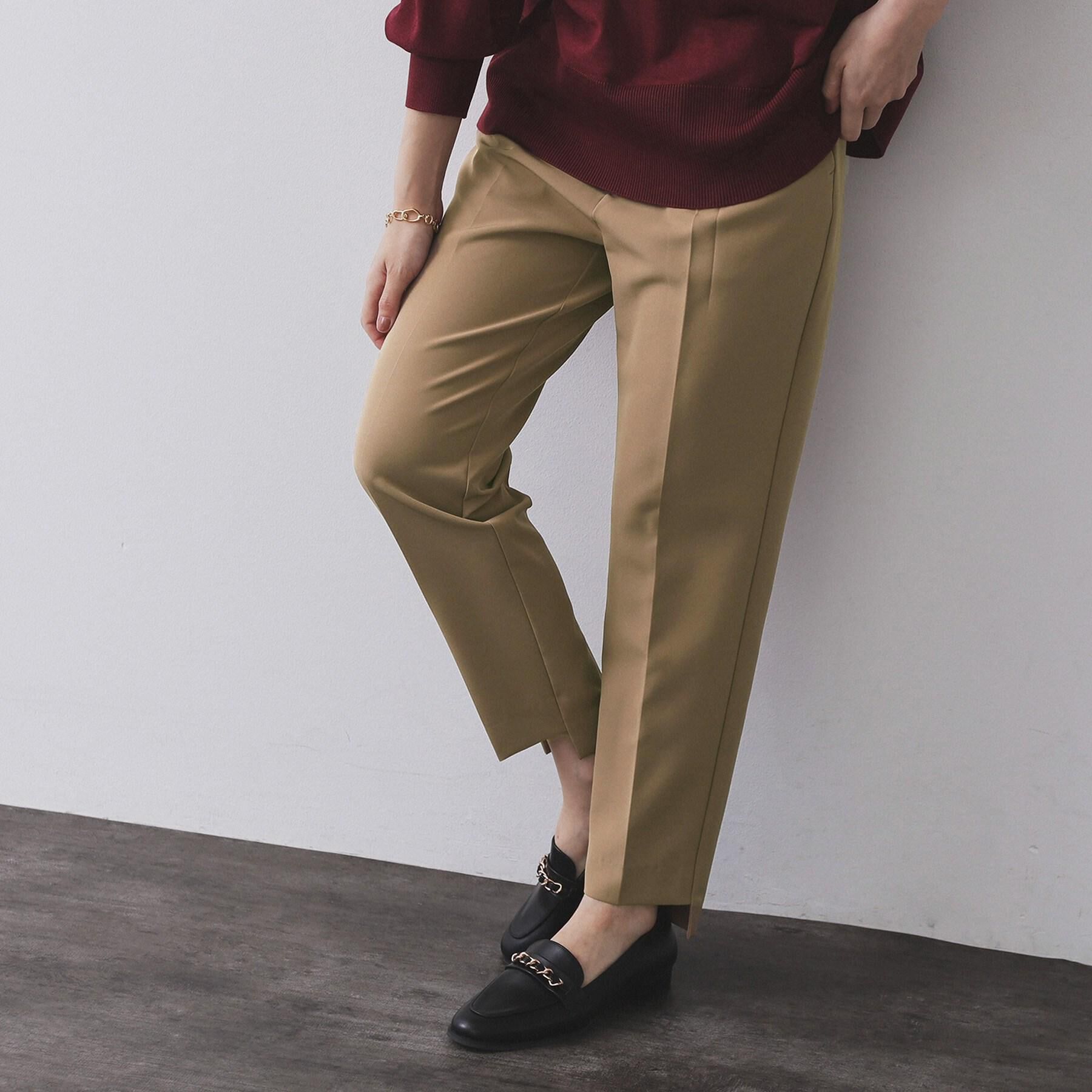 OPAQUE.CLIP「ステップヘムテーパードパンツ/セットアップ対応可【洗濯機洗い可】」|その他|