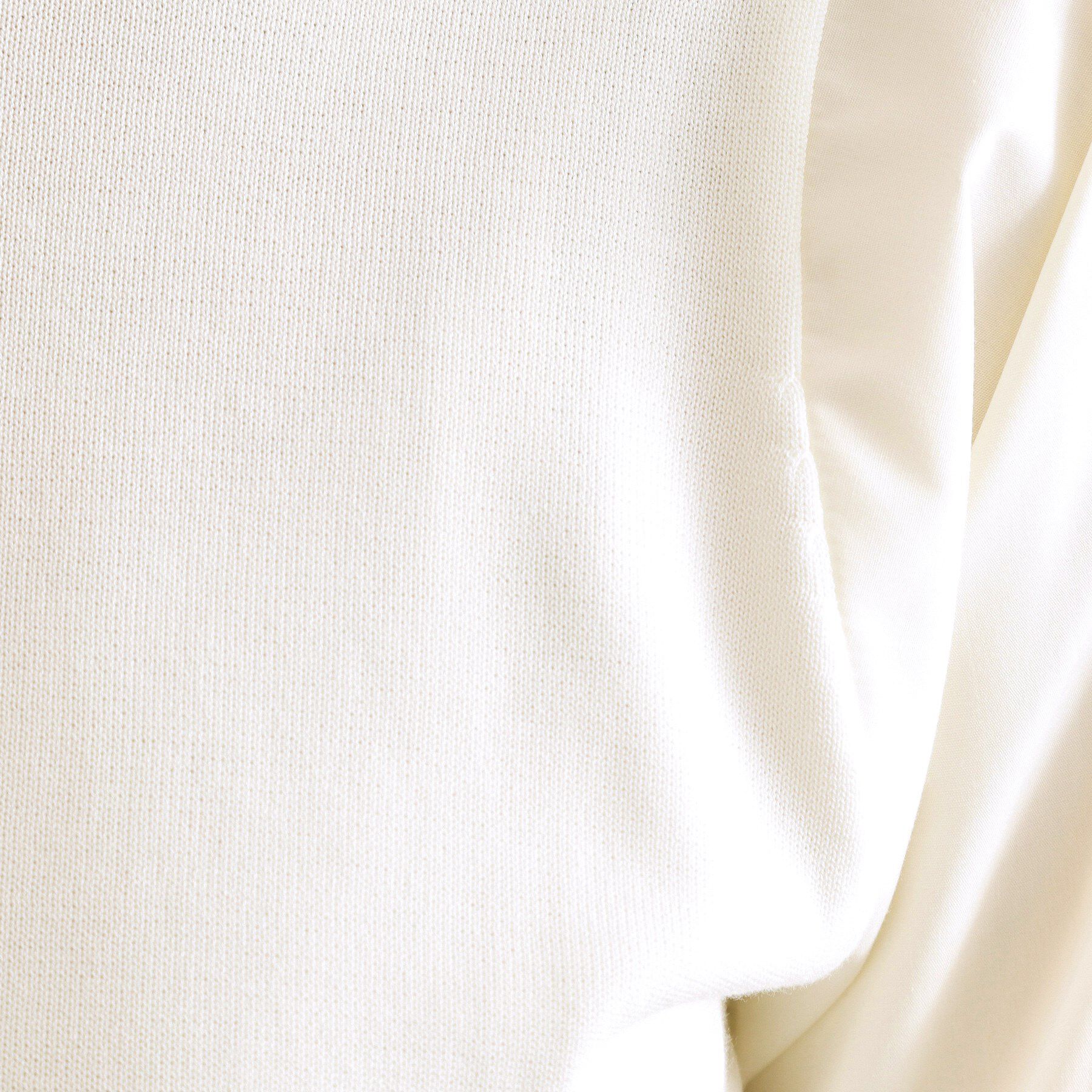 OPAQUE.CLIP「ドッキングスリーブニット【洗濯機洗い可/抗ピル】」|ニット・セーター|