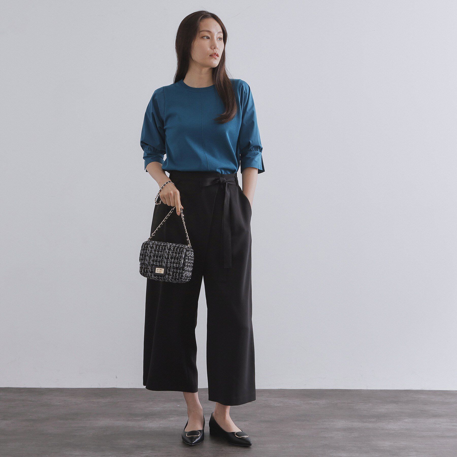 OPAQUE.CLIP「パフィーキルティングチェーンショルダーバッグ」|ショルダー・メッセンジャー|