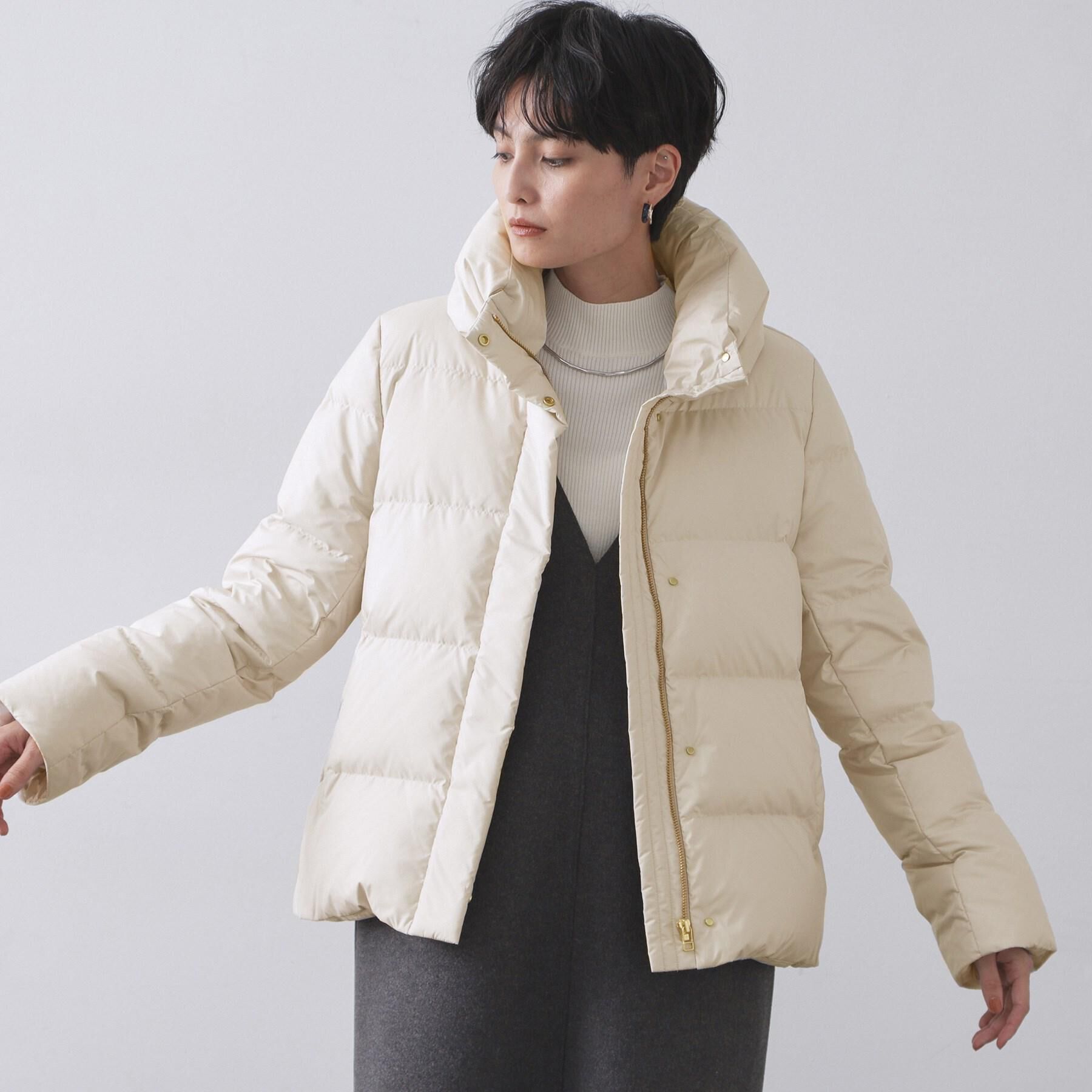 OPAQUE.CLIP「撥水ショートダウン【防風/抗菌防臭/洗濯機洗い可】《SS～LL》」|ダウン|